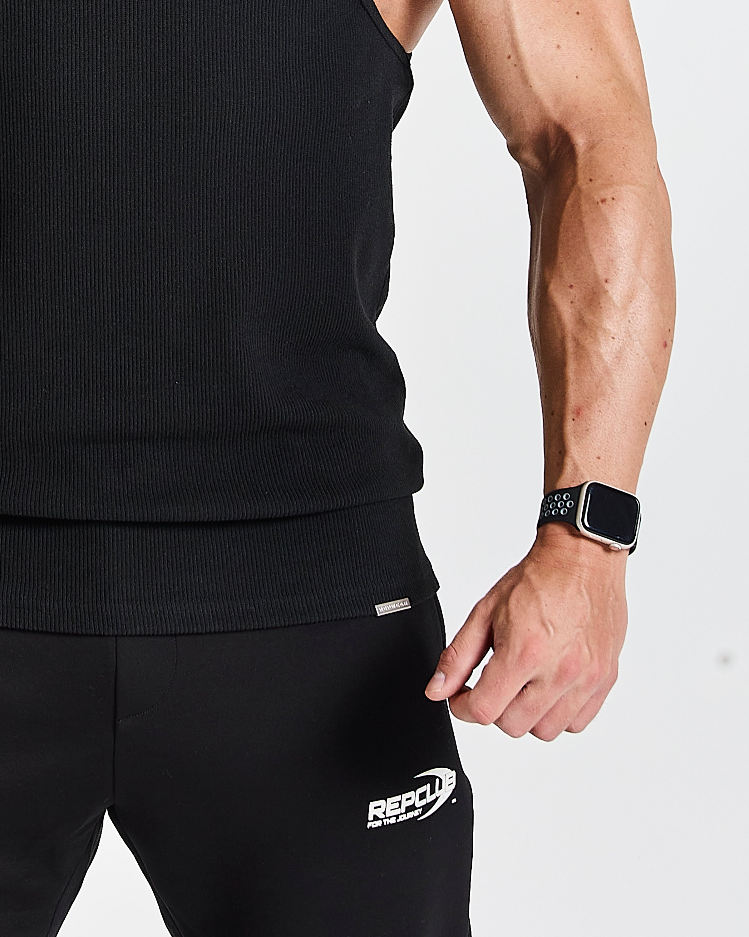 Repwear Fitness Essentials Vest Black
