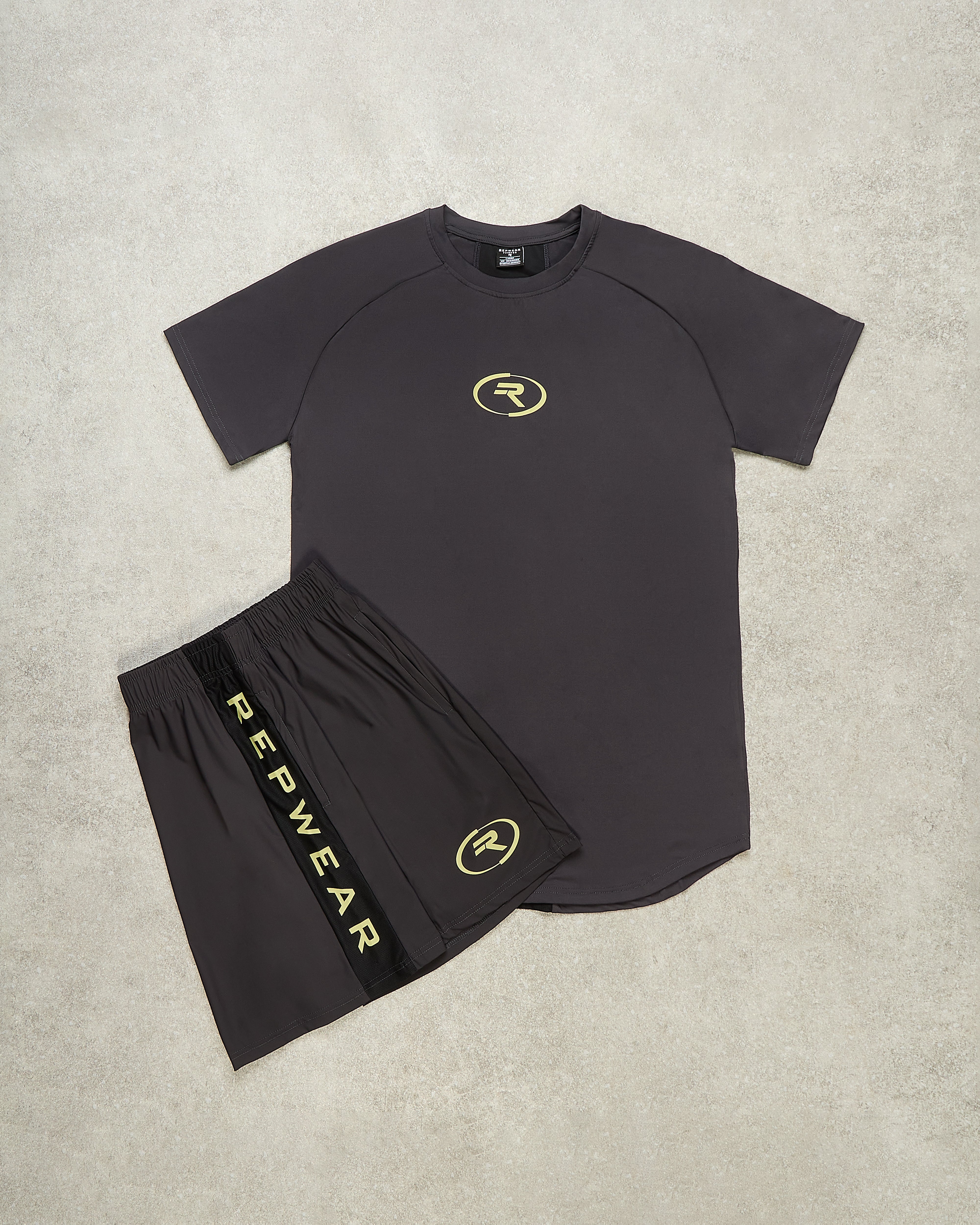 Repwear Fitness Signature V2 Twin Set Grey - Repwear Fitness