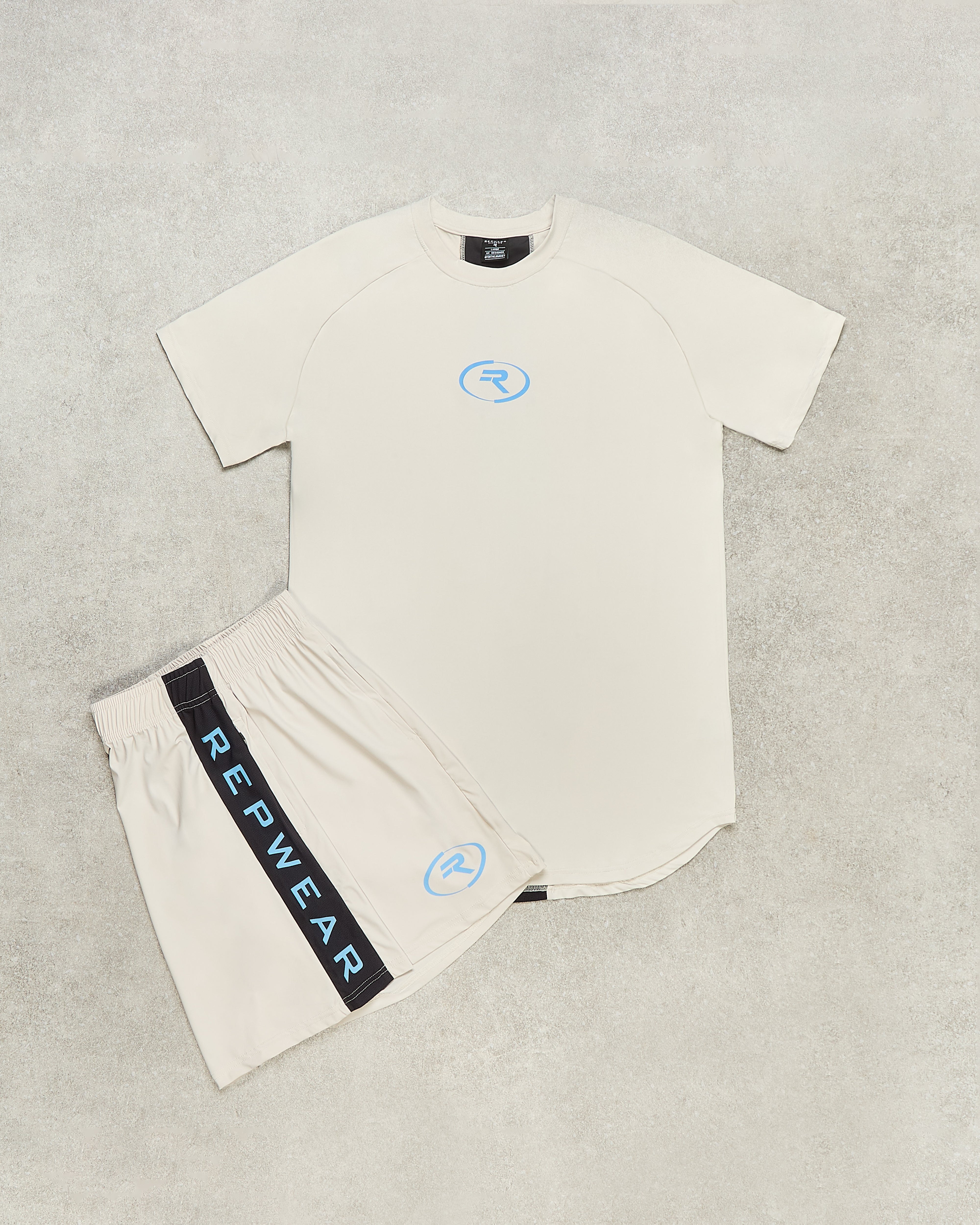 Repwear Fitness Signature V2 Twin Set White - Repwear Fitness