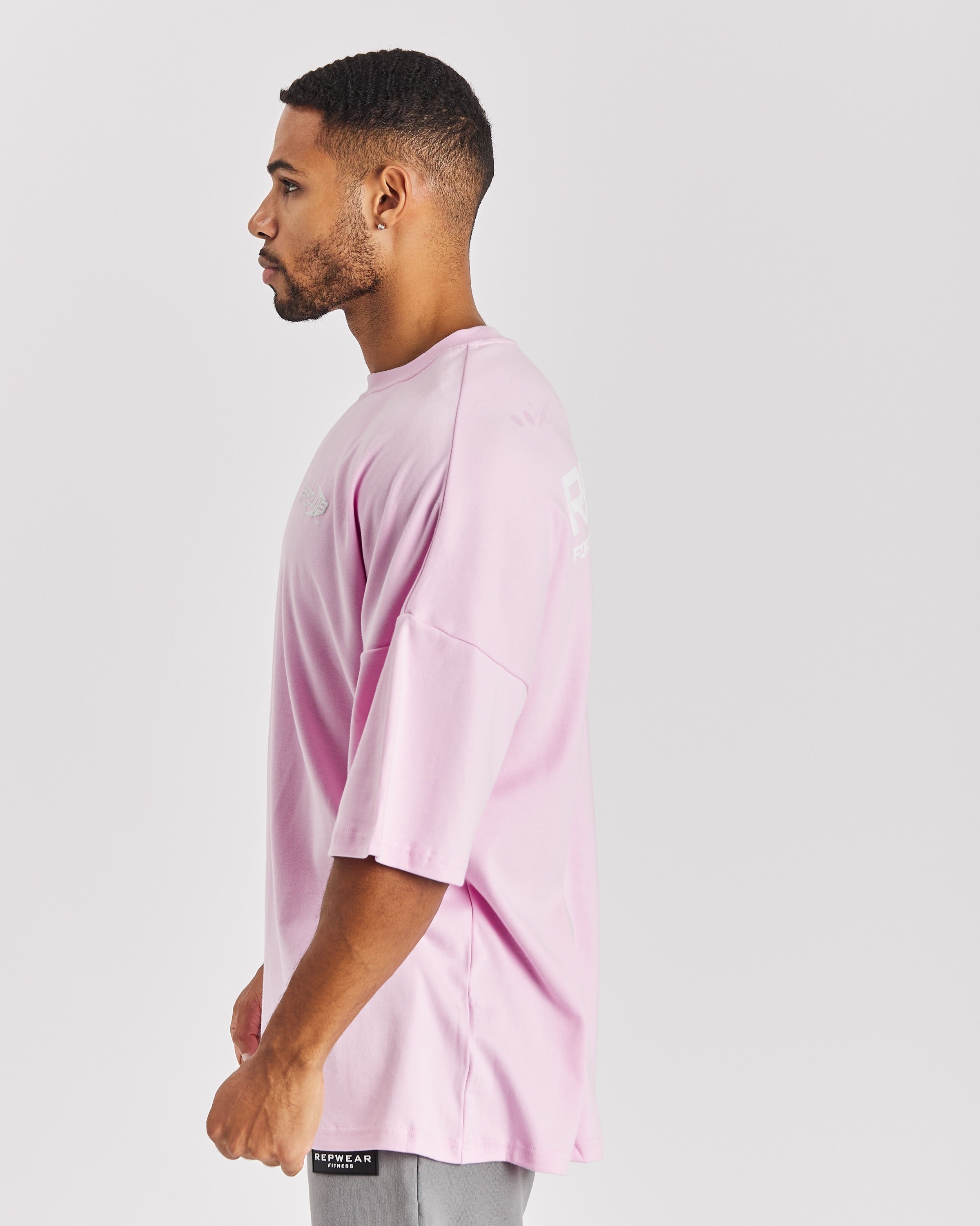 RepClub Oversized T-Shirt Lilac