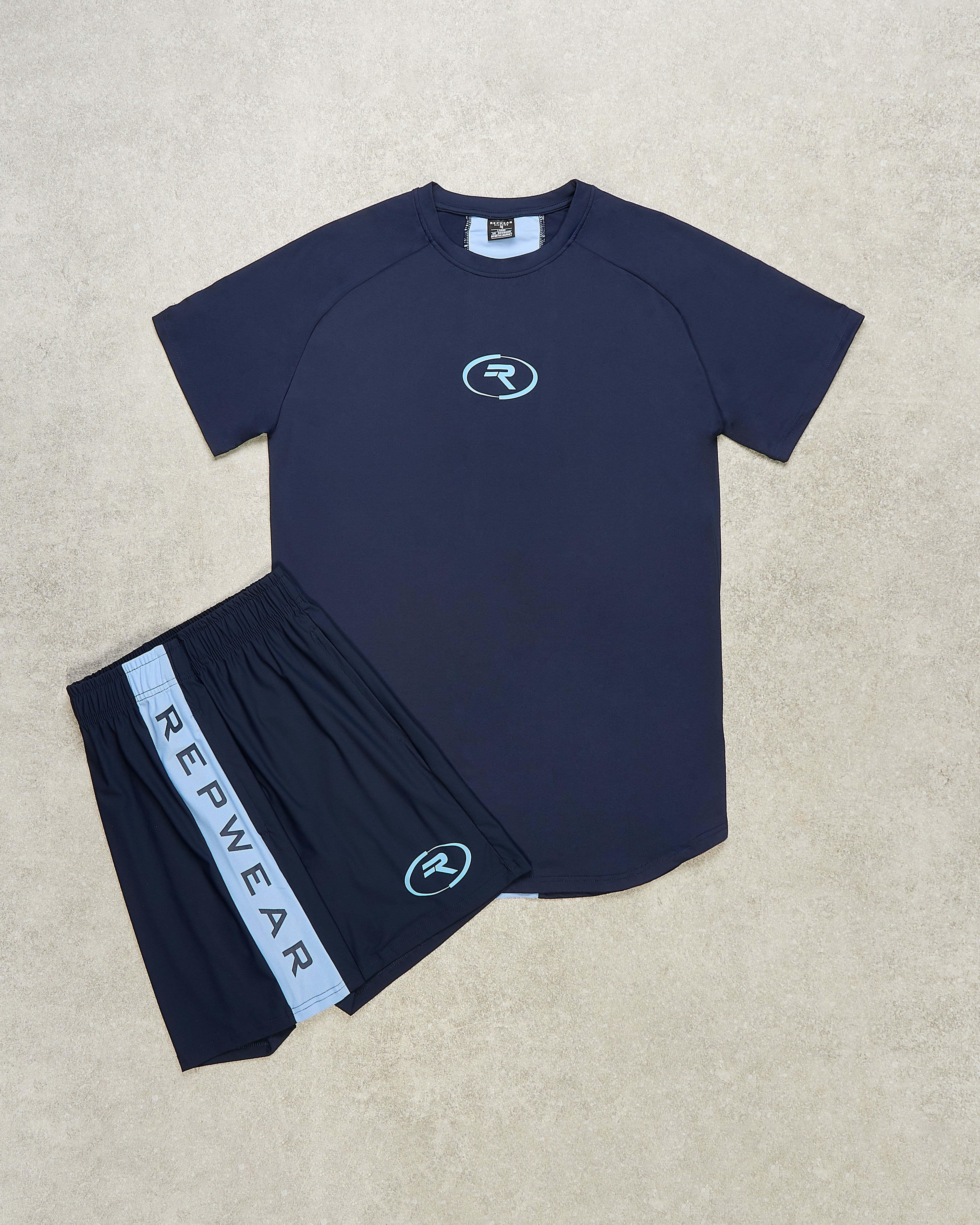 Repwear Fitness Signature V2 Twin Set Navy - Repwear Fitness
