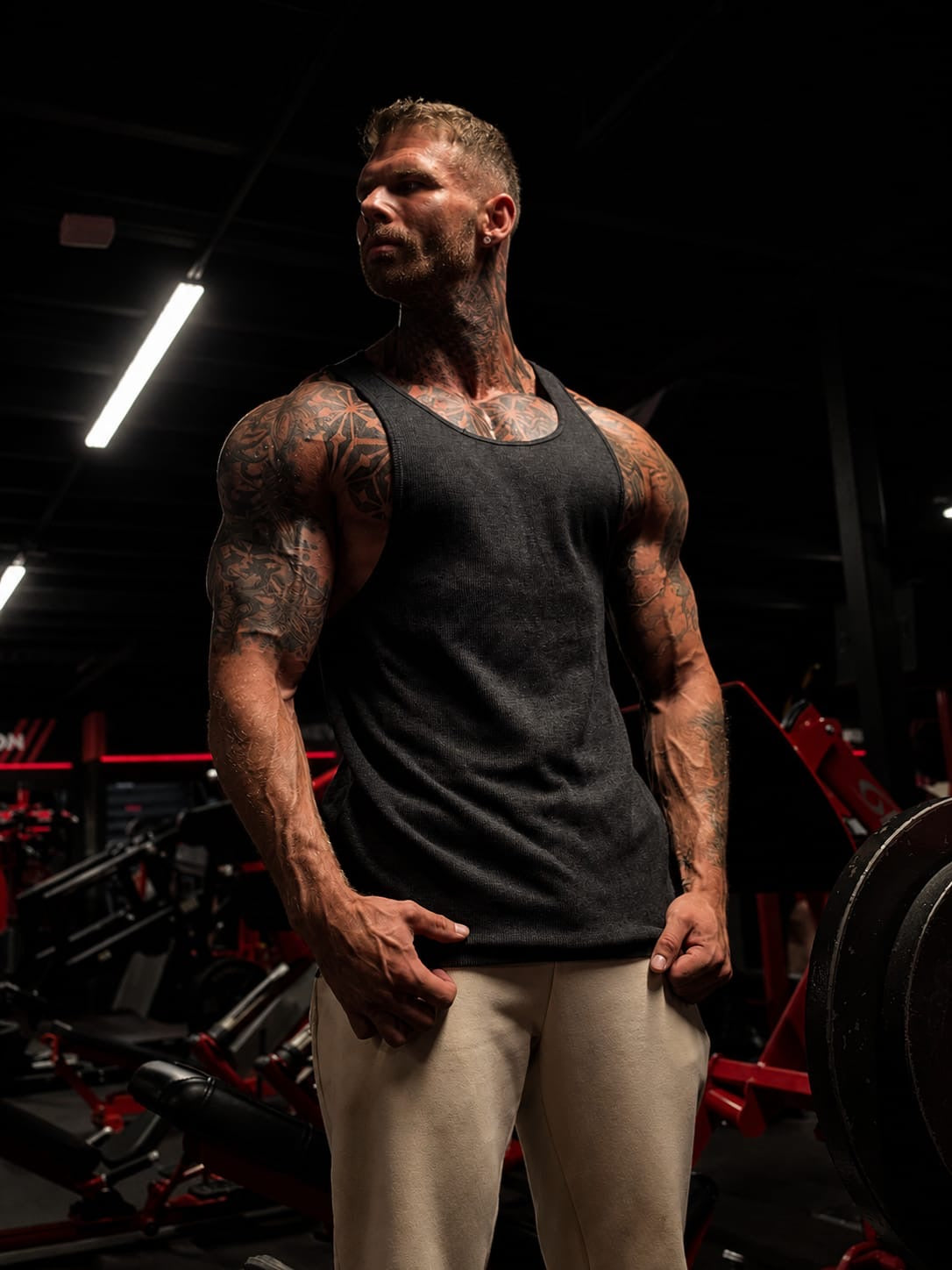 Repwear Fitness Essentials Vest Dark Grey