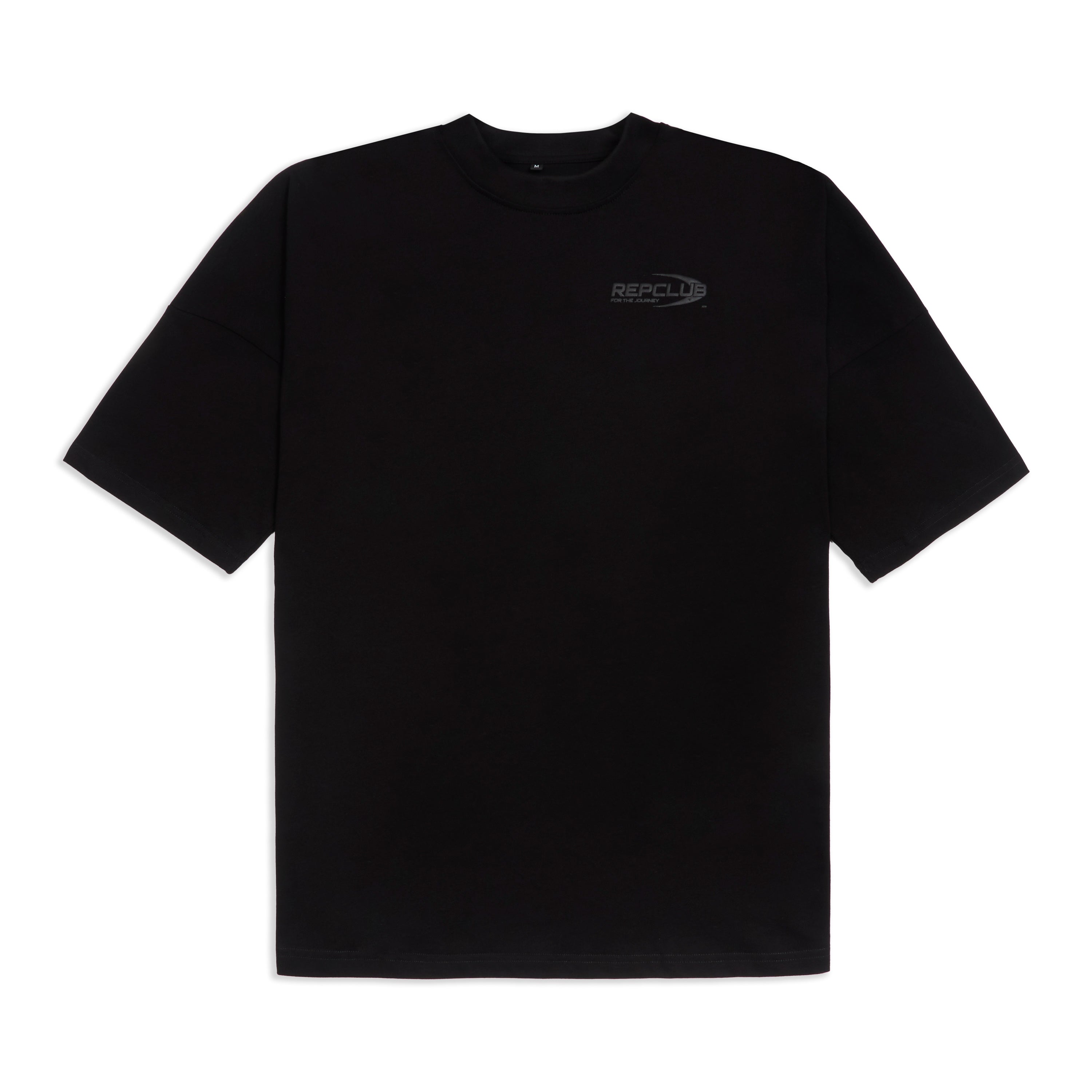 RepClub Oversized T-Shirt Black