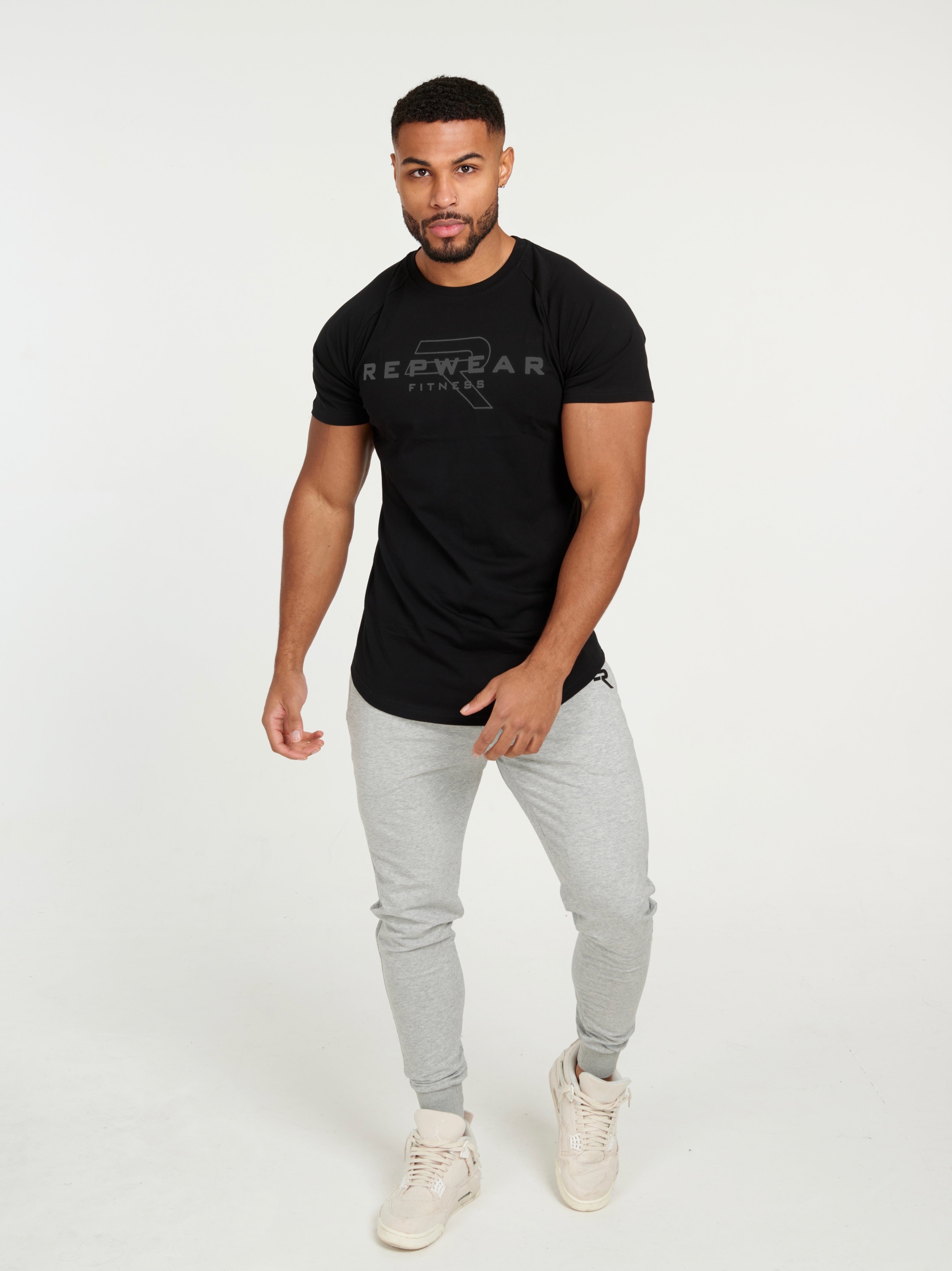 Repwear Fitness Signature V3 TShirt Black/Black - Repwear Fitness
