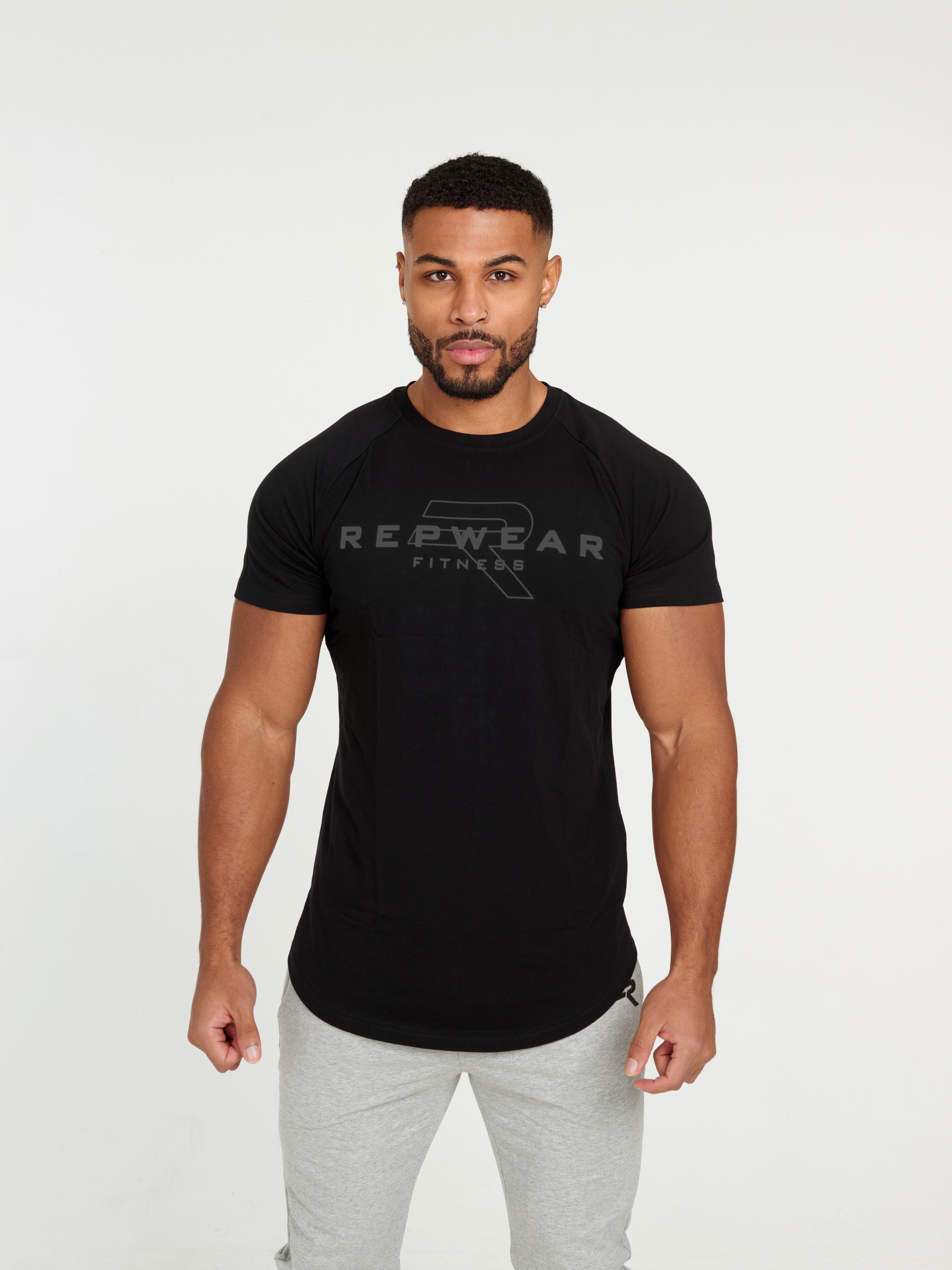 Repwear Fitness Signature V3 TShirt Black/Black - Repwear Fitness