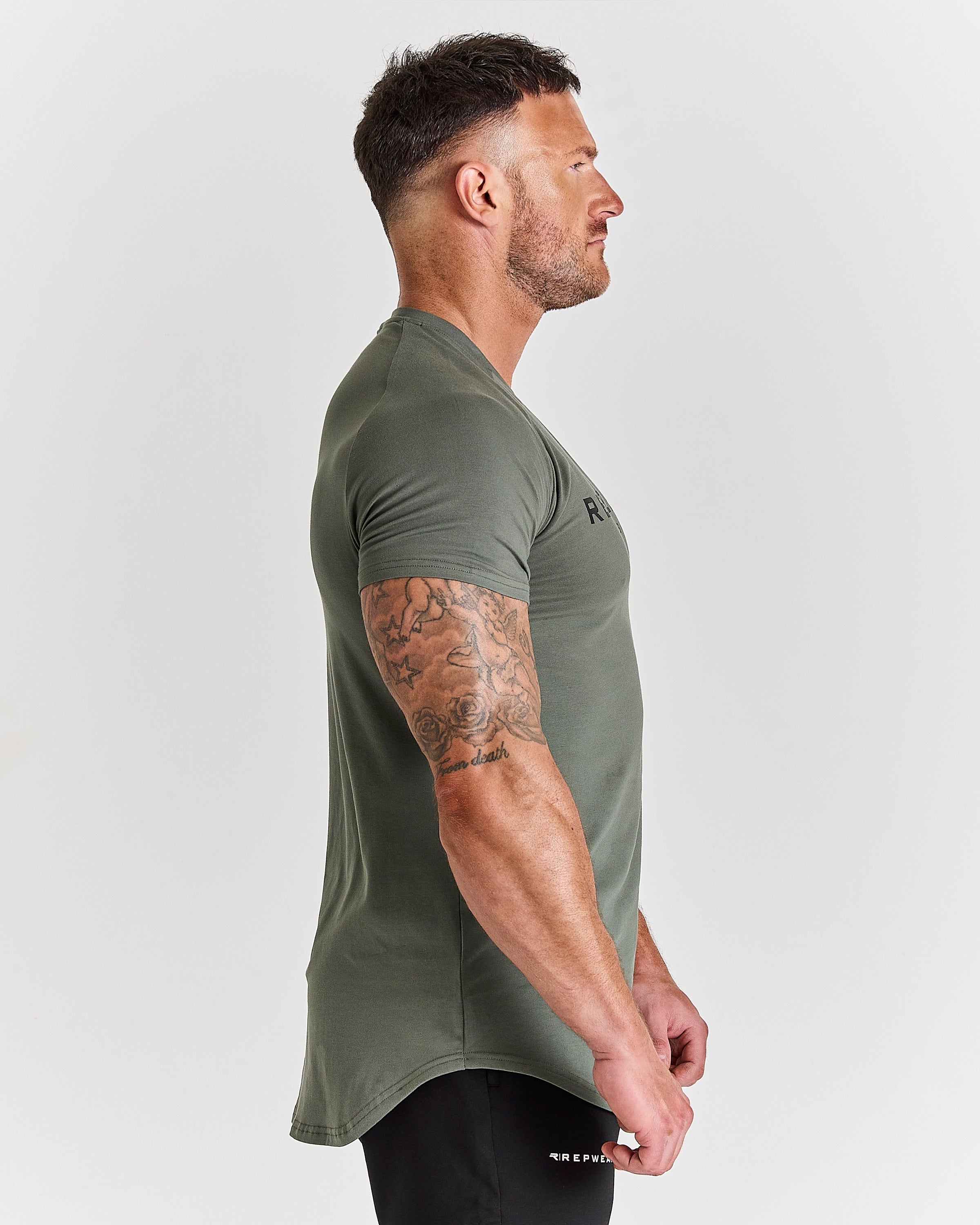 Repwear Fitness Signature V3 TShirt Khaki