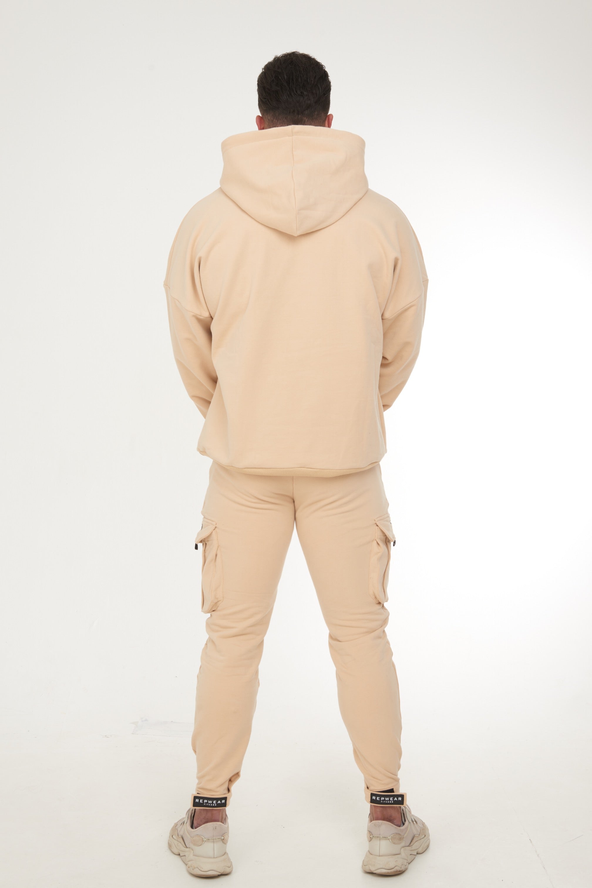 Repwear Fitness Signature Oversized Hoodie Sand