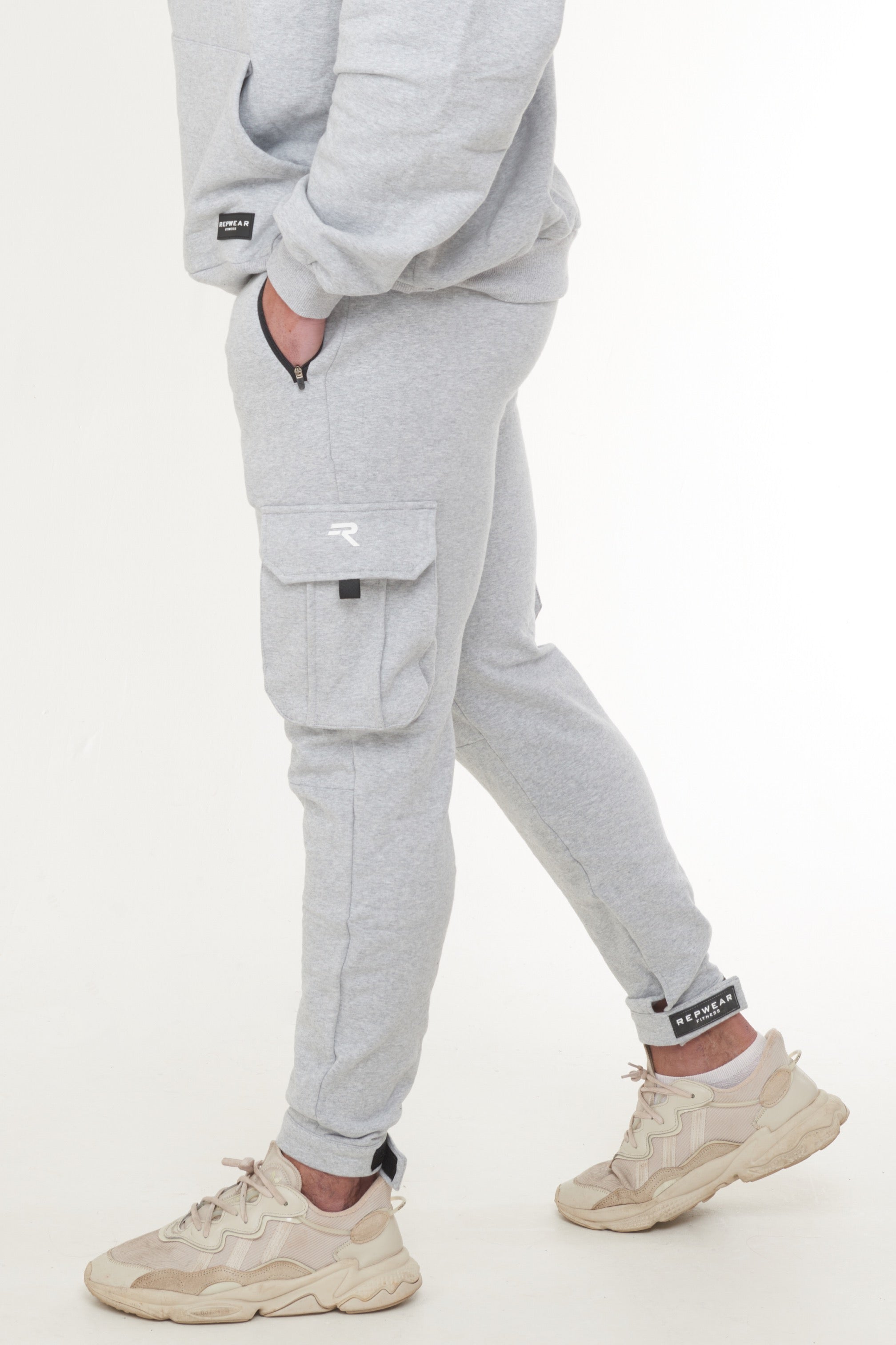 Repwear Fitness Signature Cargo Bottoms Grey