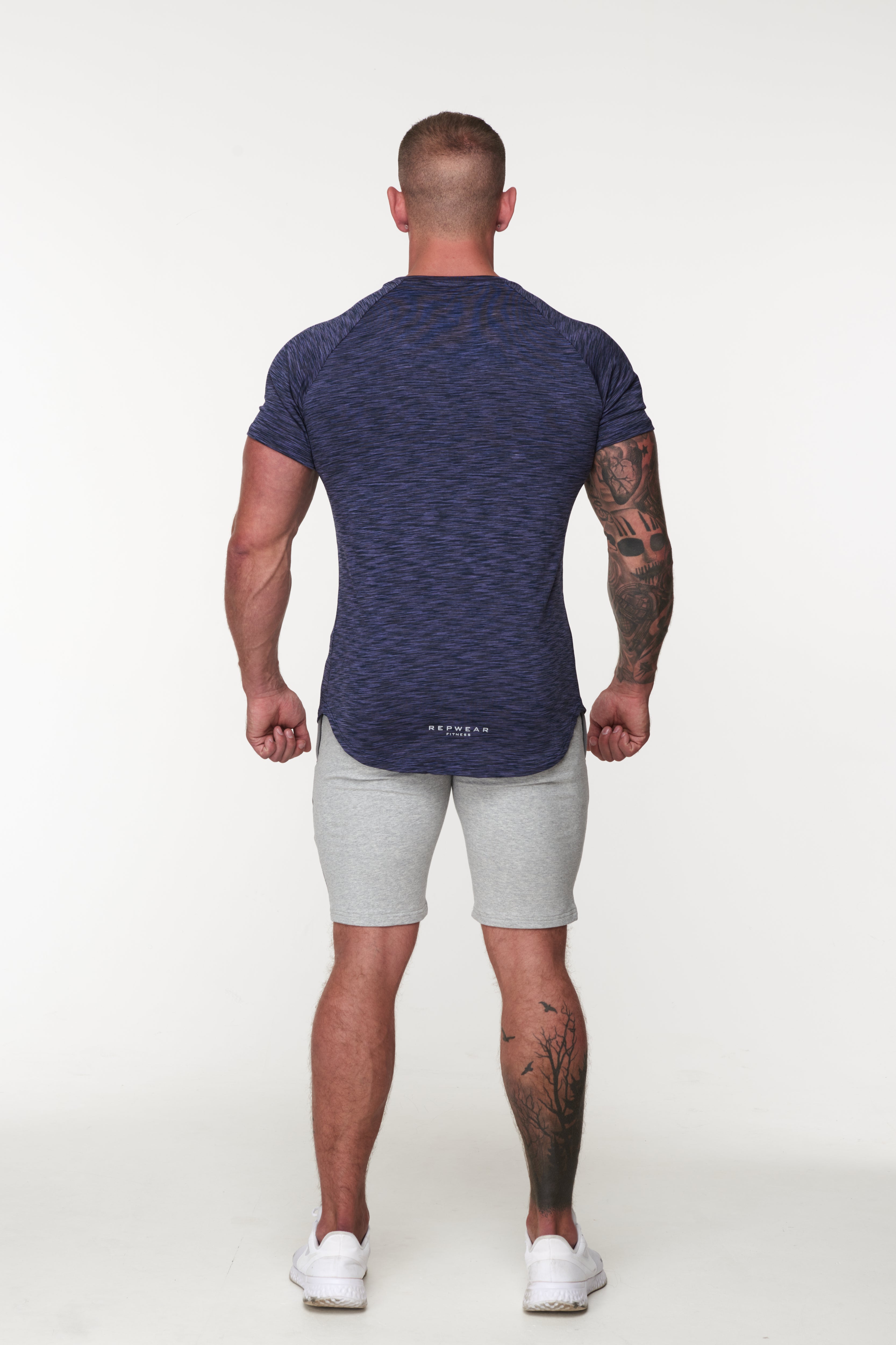 Repwear Fitness Triblend V2 TShirt Blue