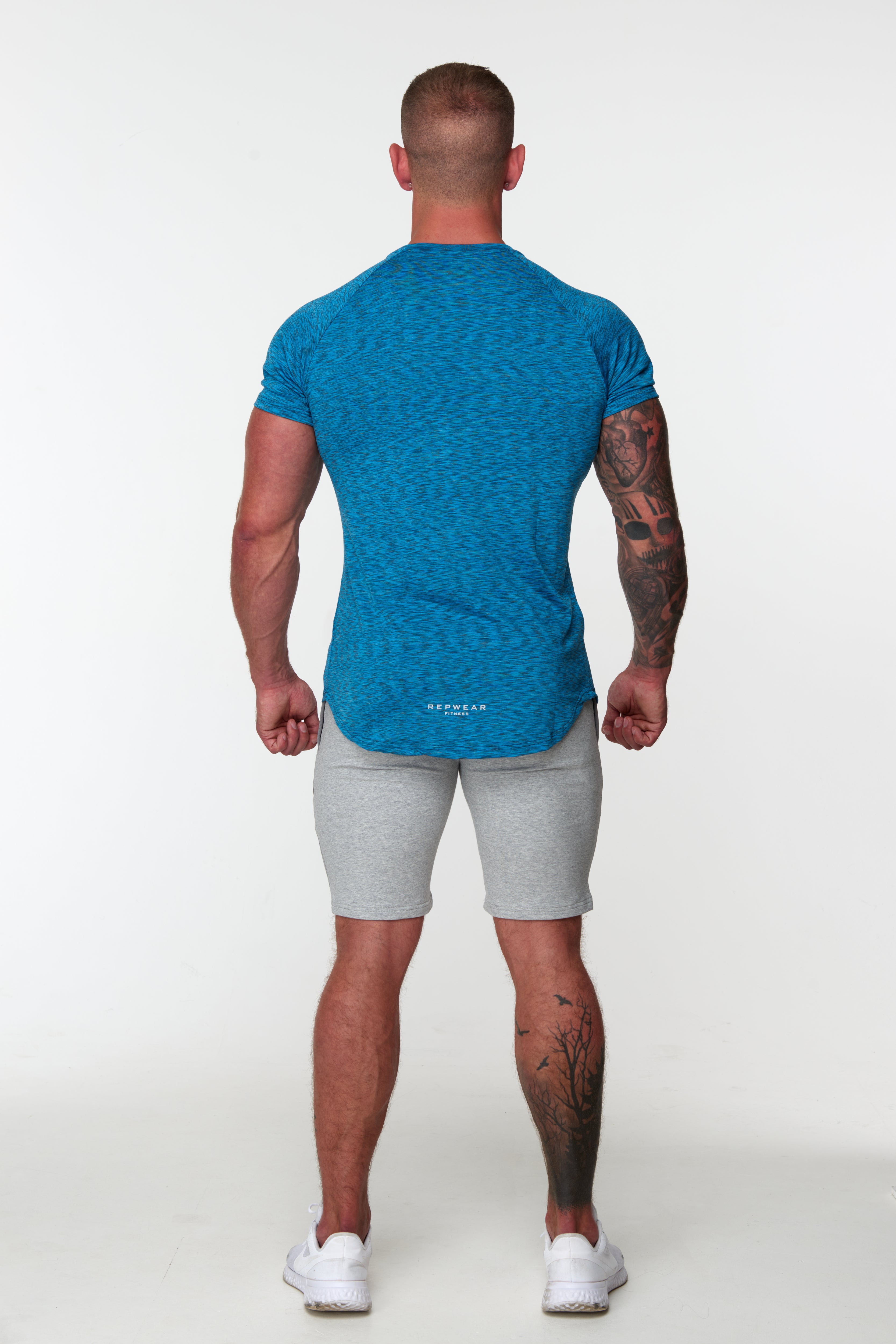 Repwear Fitness Triblend V2 TShirt Teal - Repwear Fitness
