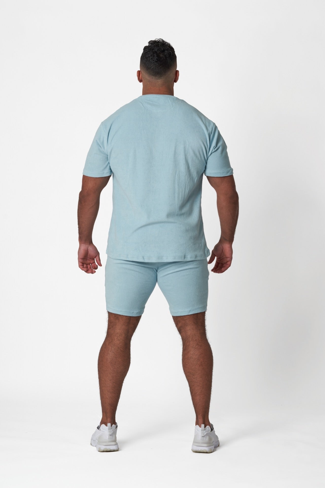 Repwear Fitness Signature Towel Twin Set Baby Blue