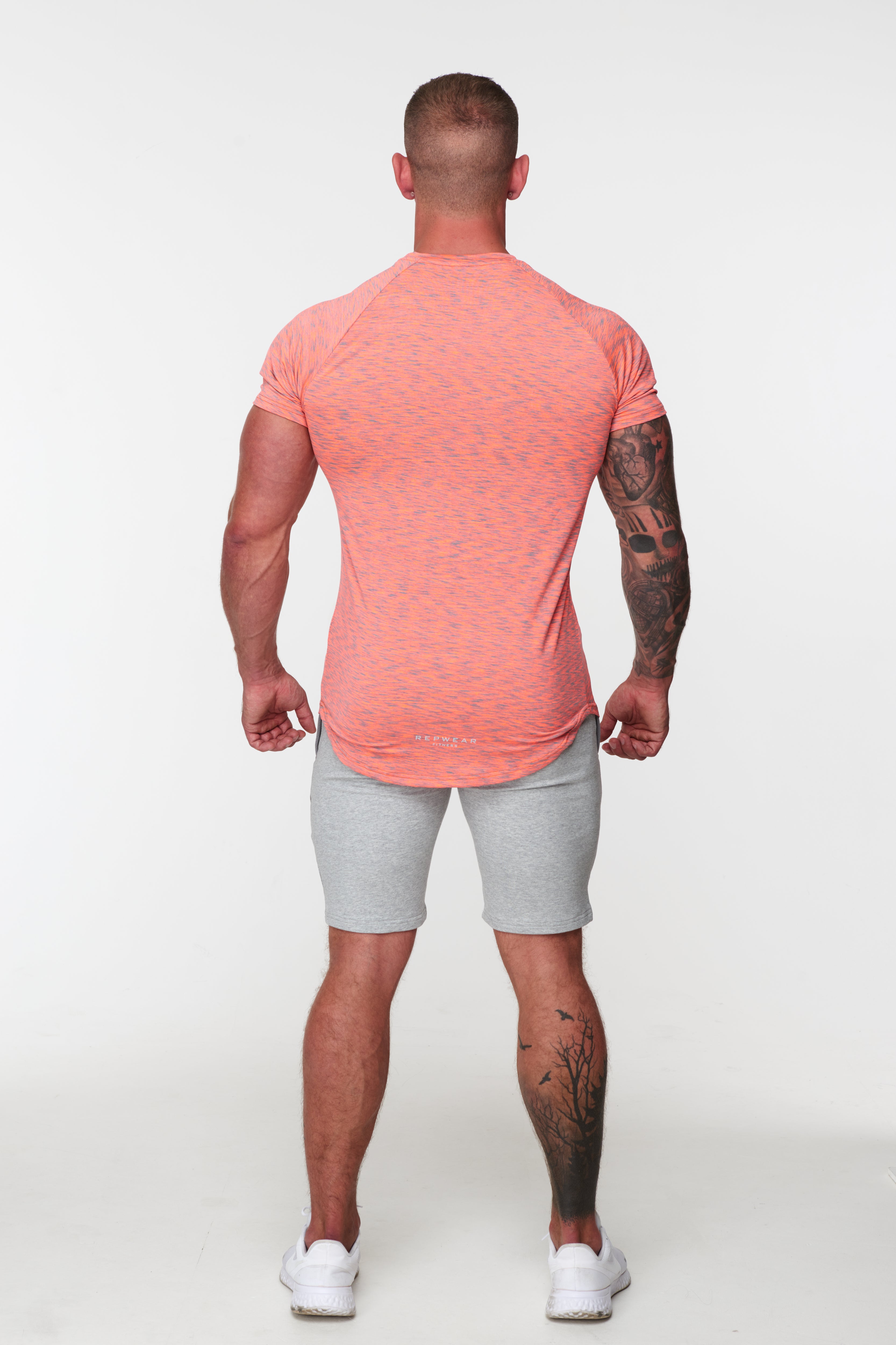 Repwear Fitness Triblend V2 TShirt Coral