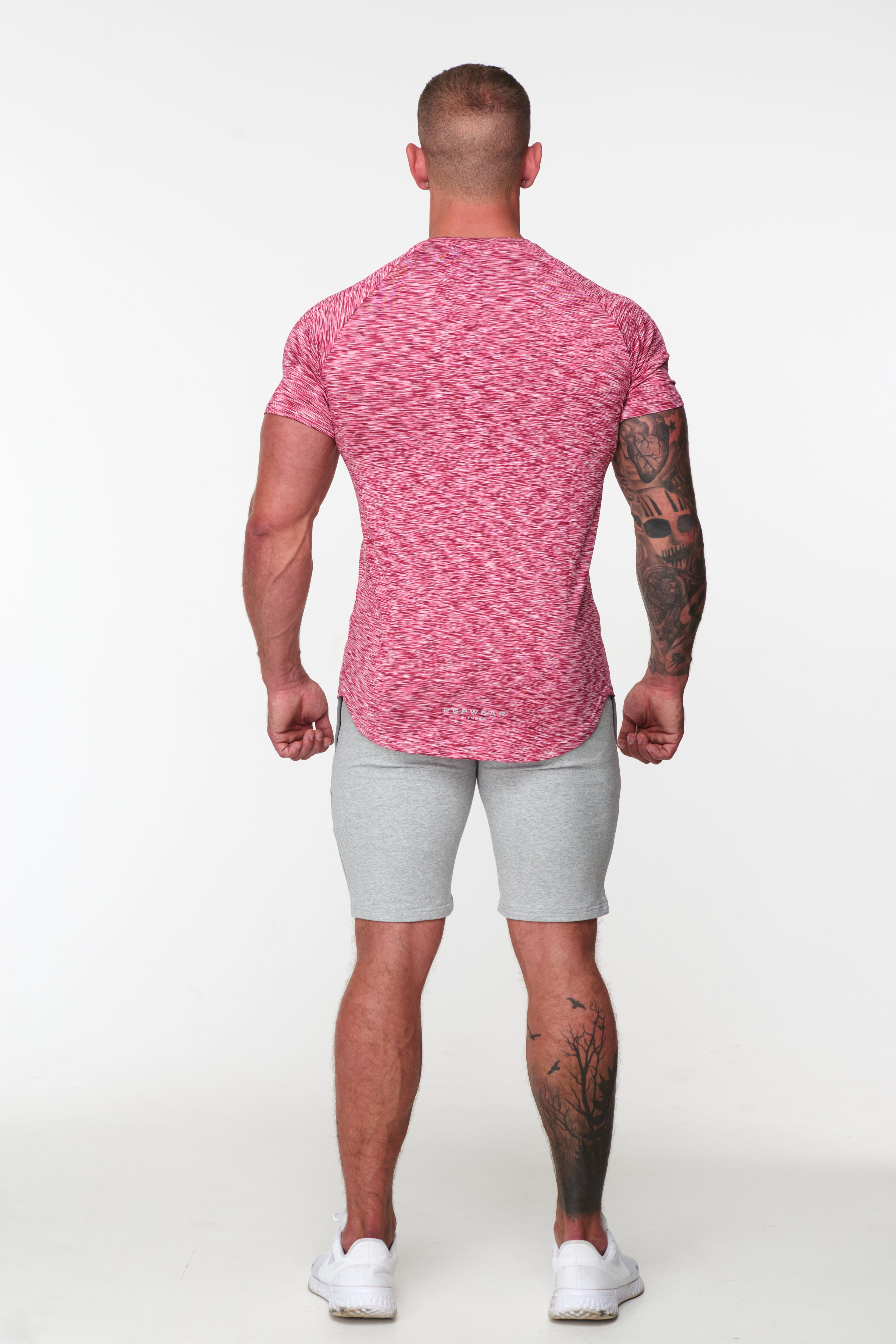 Repwear Fitness Triblend V2 TShirt Raspberry