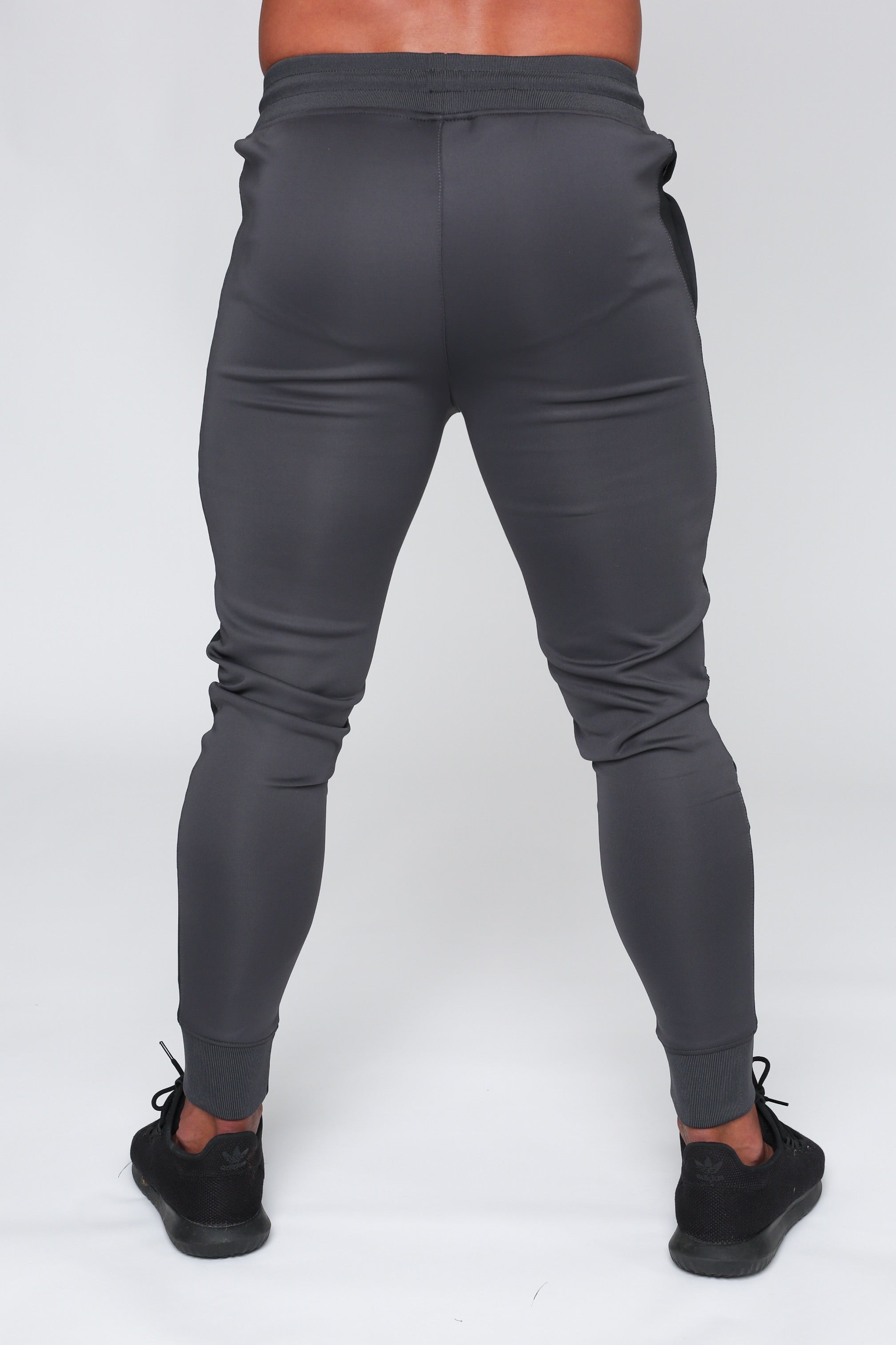 Repwear Fitness Original Poly Tracksuit Bottoms Grey