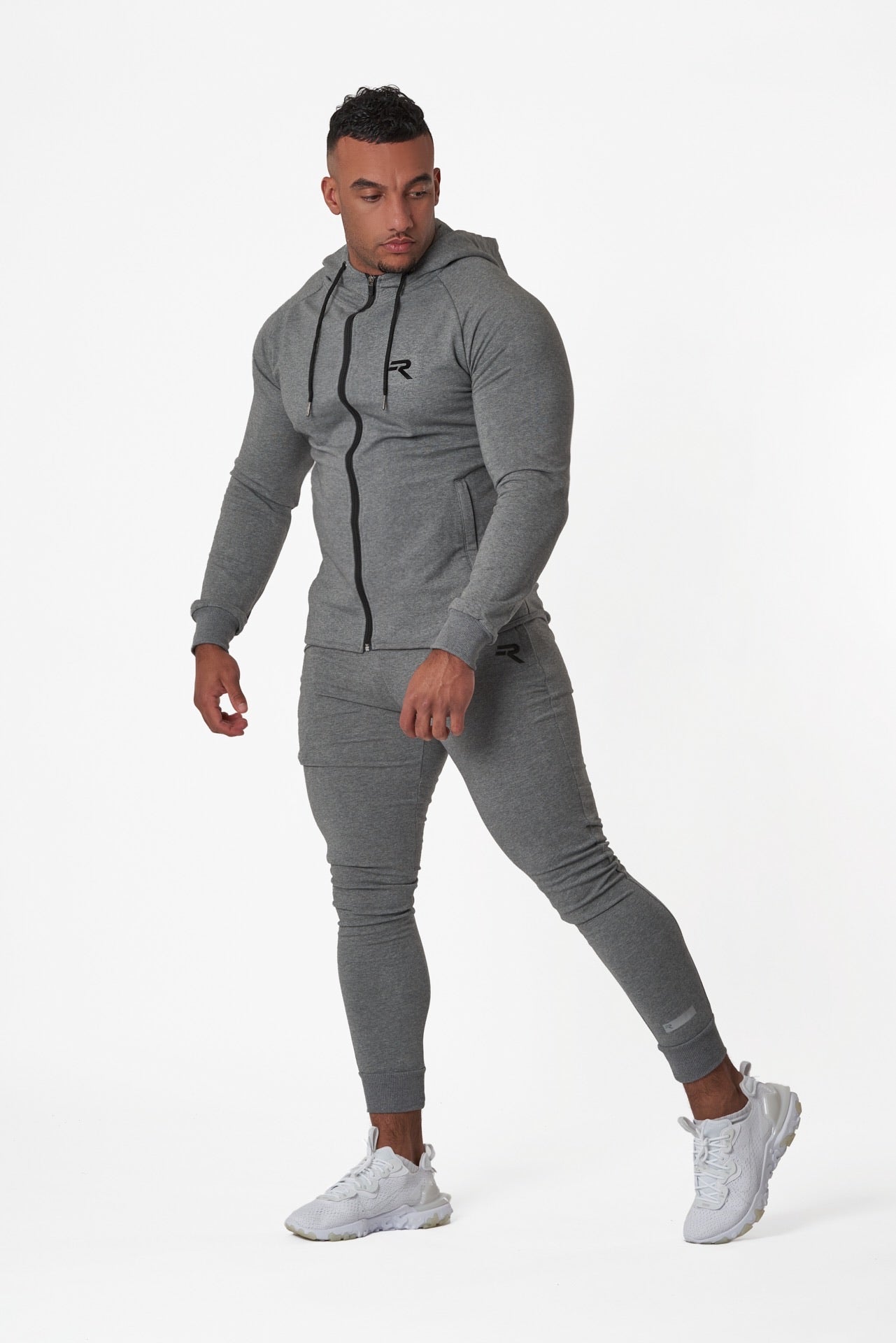 Repwear Fitness ProFit V2 Marl Grey Hoodie