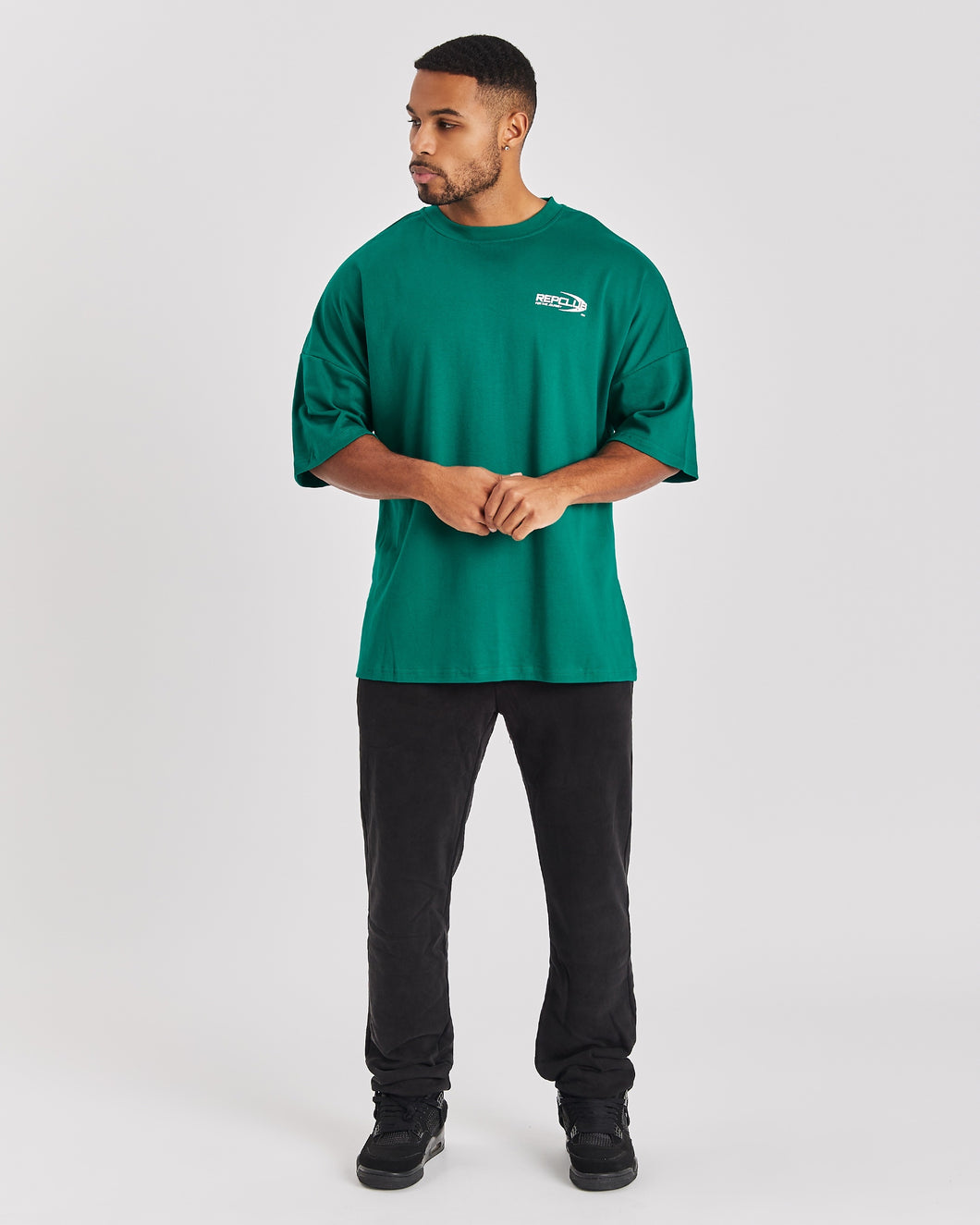RepClub Oversized T-Shirt Green