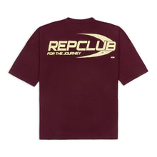 RepClub Oversized T-Shirt Maroon