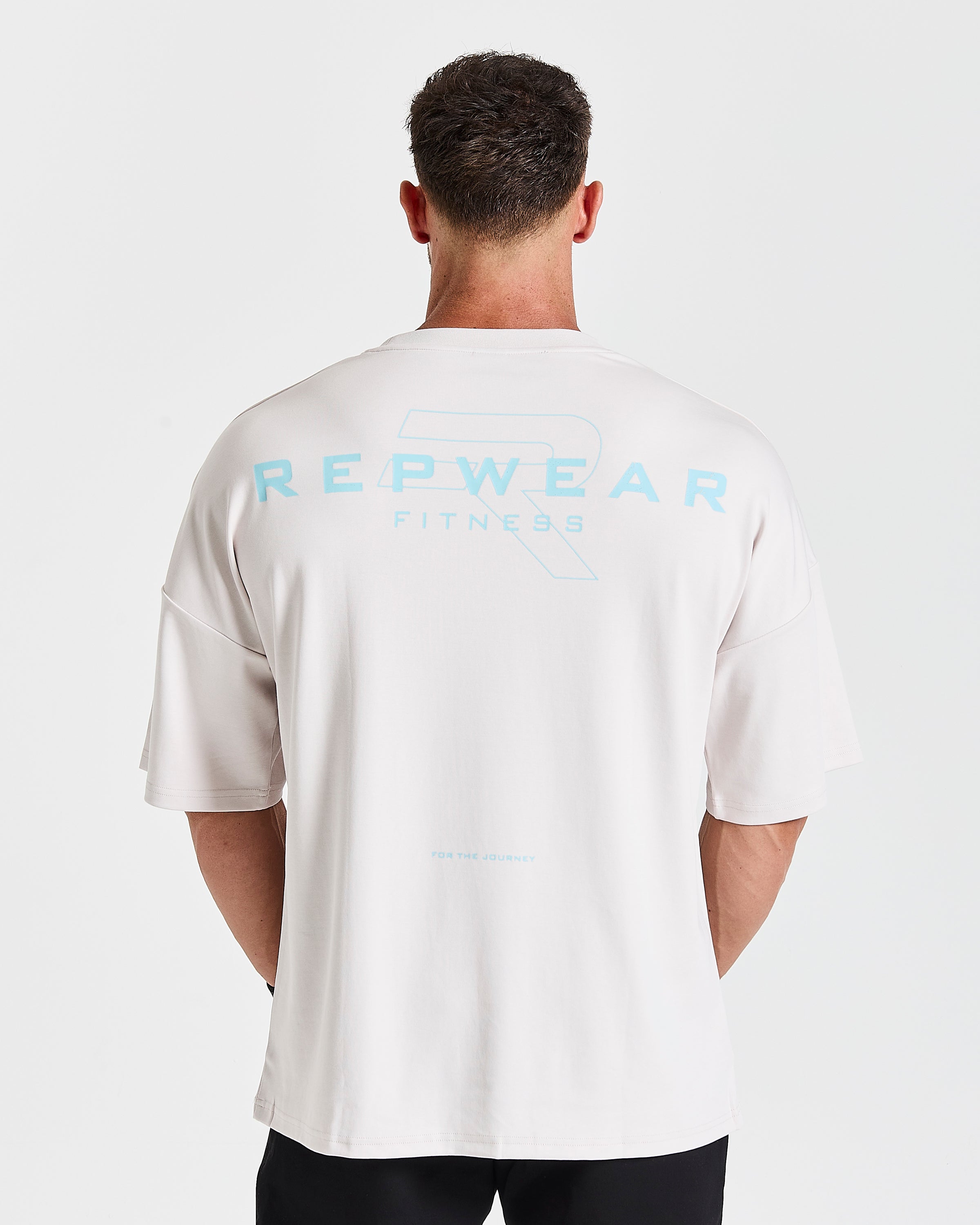 Repwear Fitness Signature V2 Oversized T-Shirt Grey