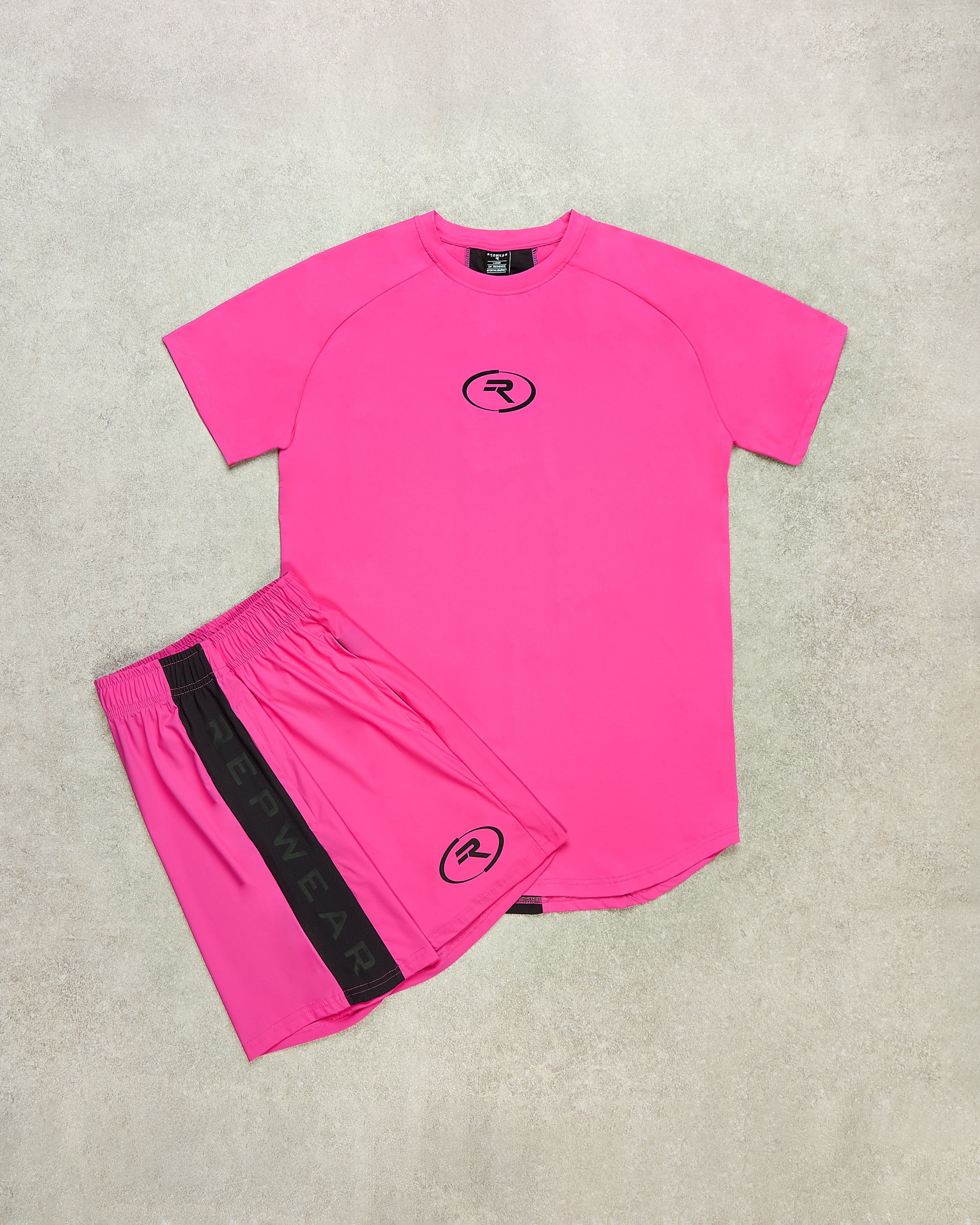 Repwear Fitness Signature V2 Twin Set  Pink