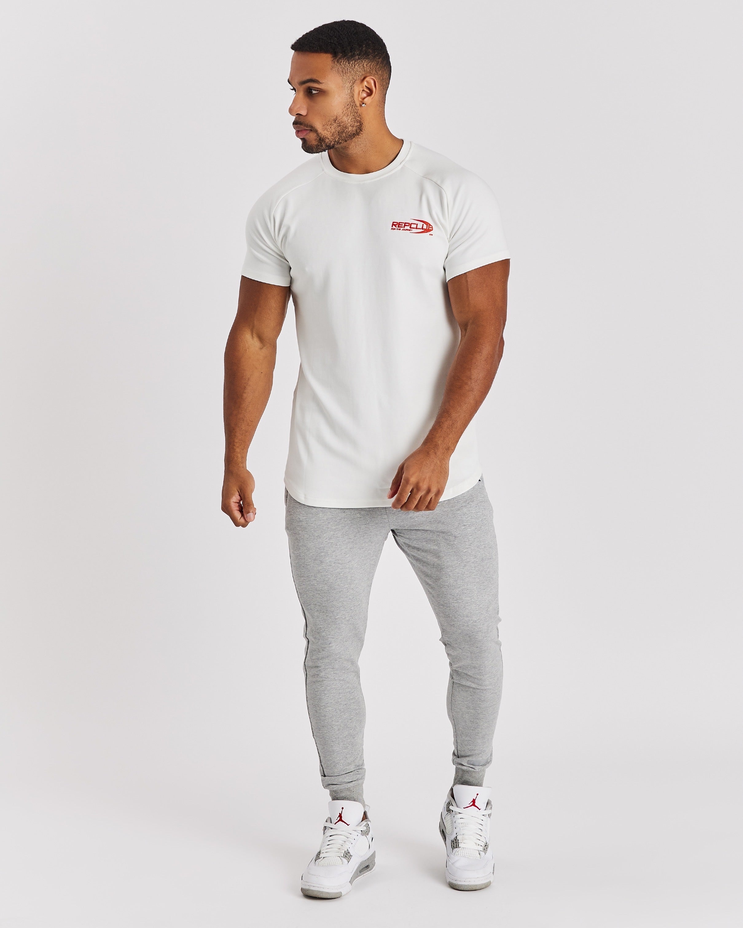 Repwear Fitness RepClub TShirt Cream