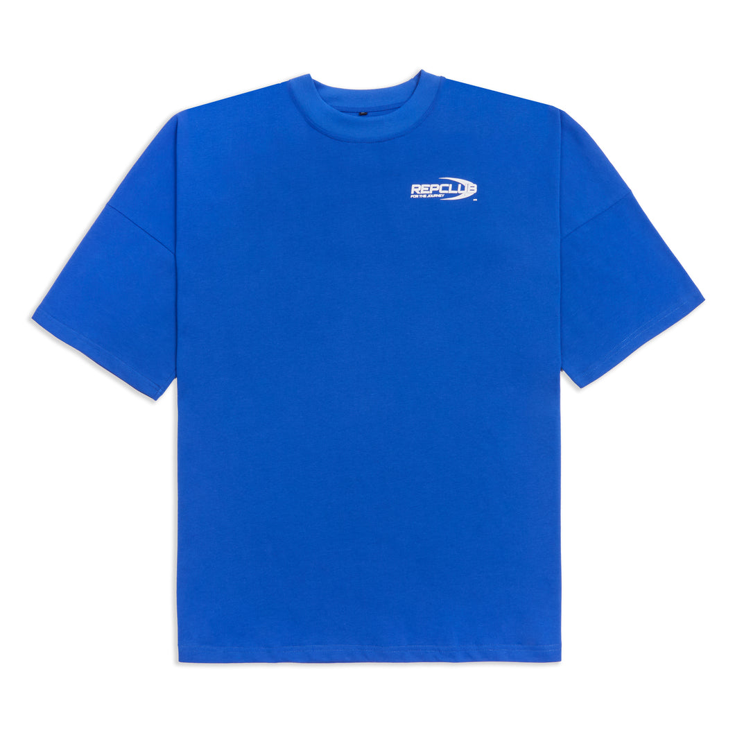RepClub Oversized T-Shirt Blue