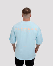 Repwear Fitness Oversized Acid Wash T-Shirt V2 Blue