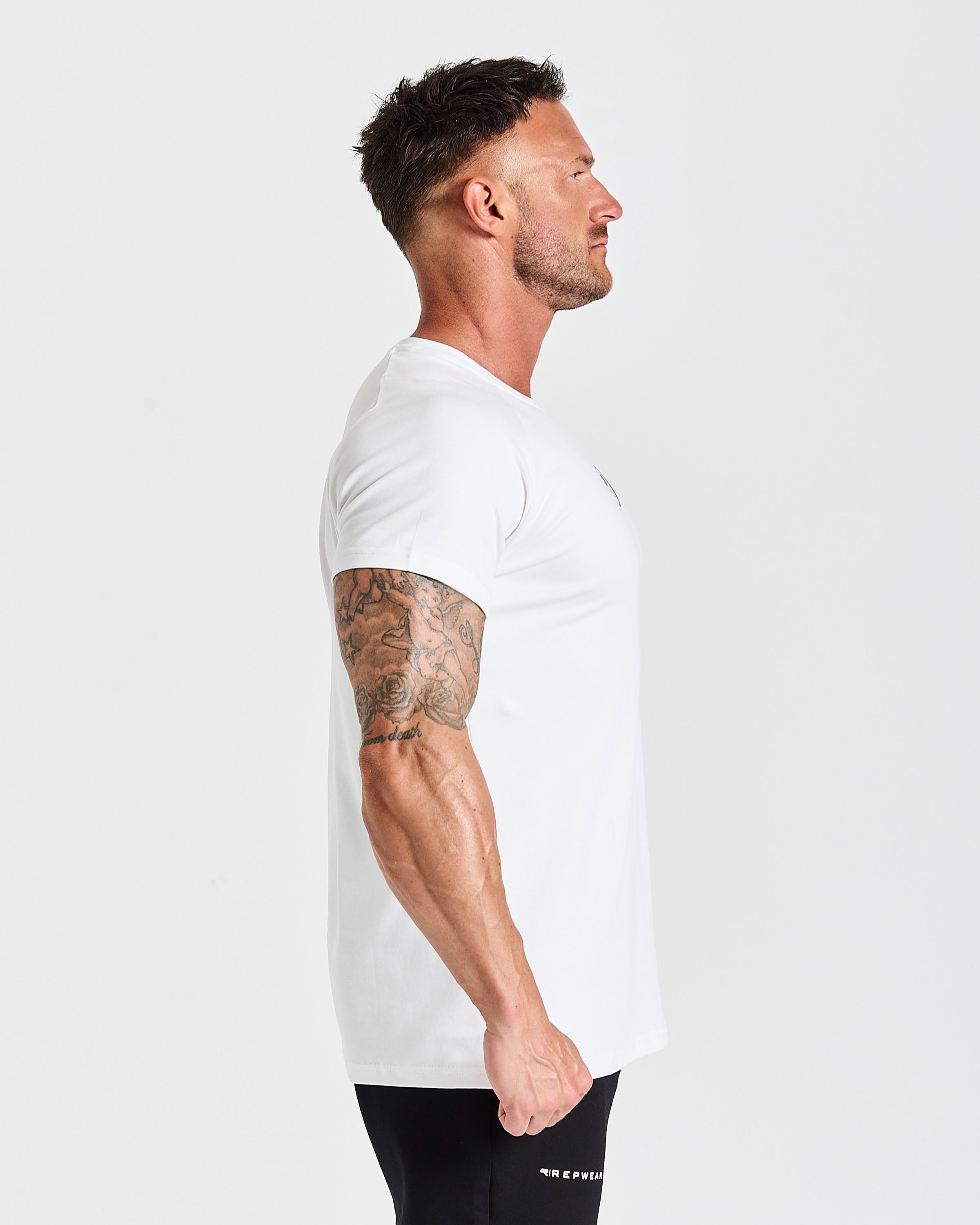 Repwear Fitness Core TShirt White