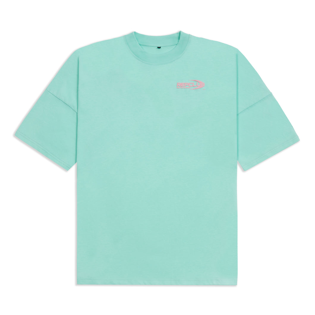 RepClub Oversized T-Shirt Teal