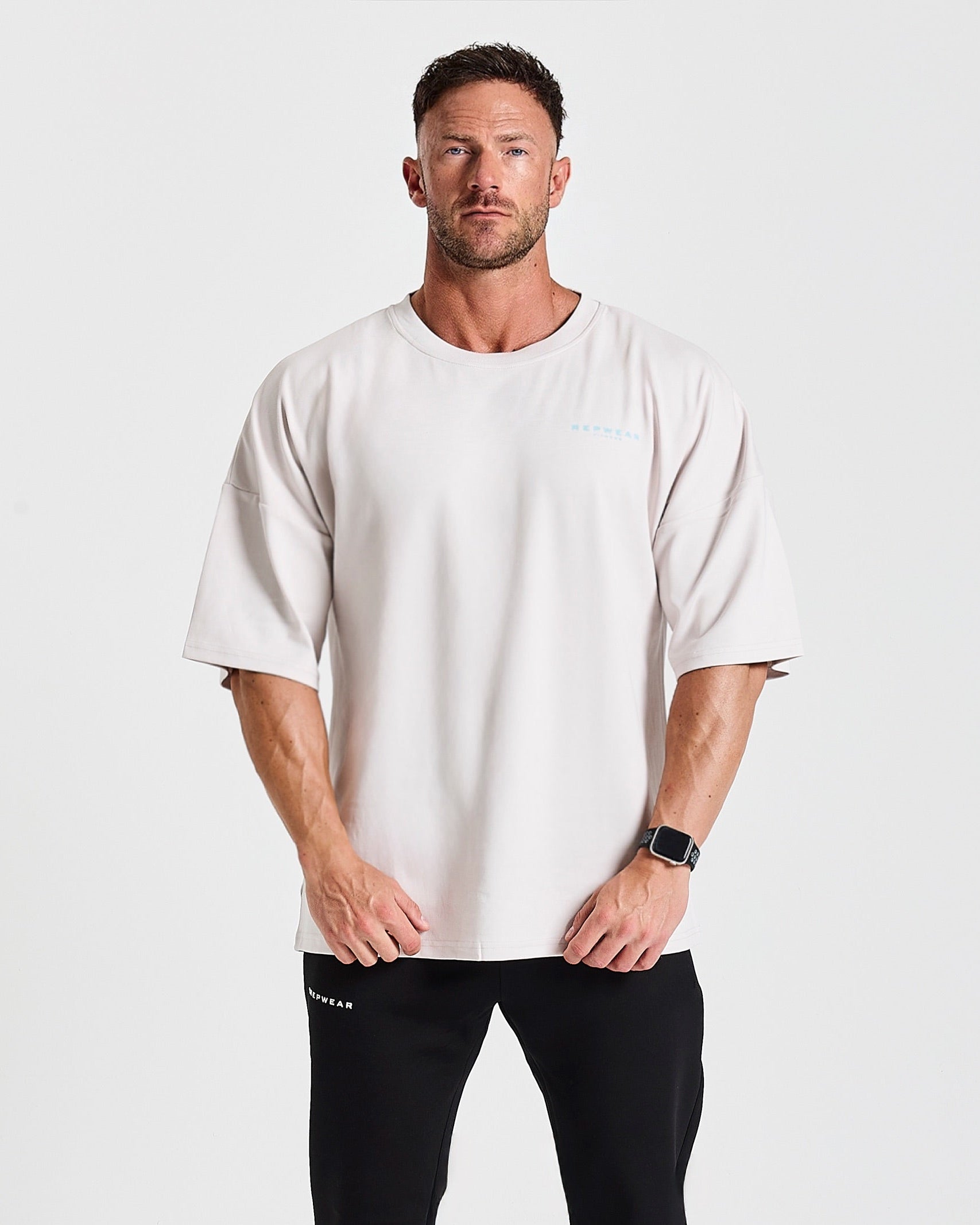 Repwear Fitness Signature V2 Oversized T-Shirt Grey