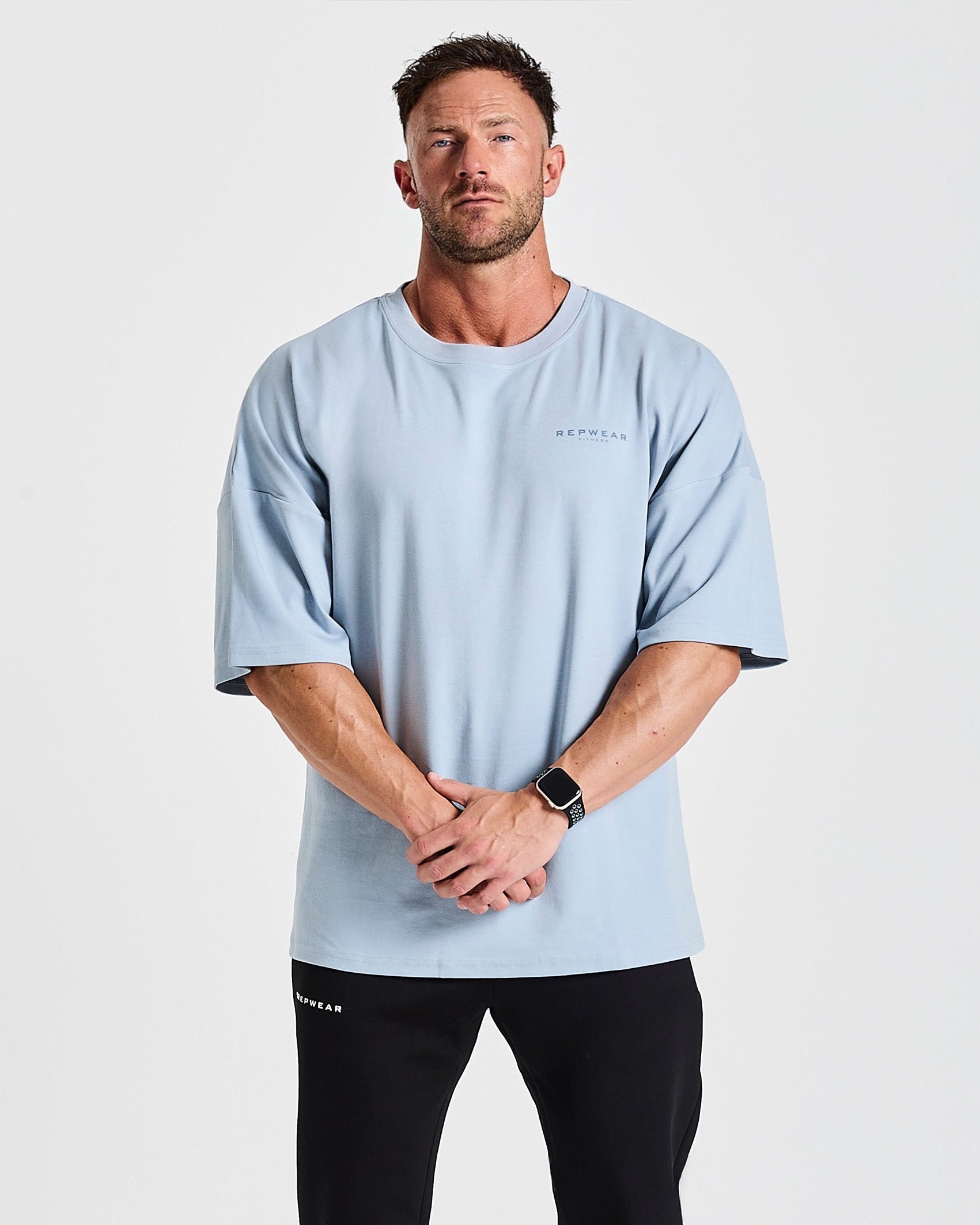 Repwear Fitness Signature V2 Oversized T-Shirt Blue