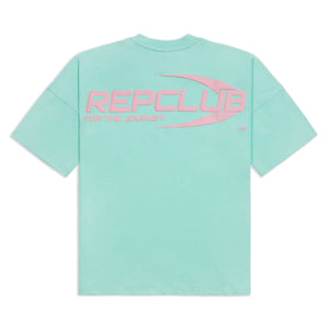 RepClub Oversized T-Shirt Teal