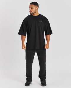 RepClub Oversized T-Shirt Black