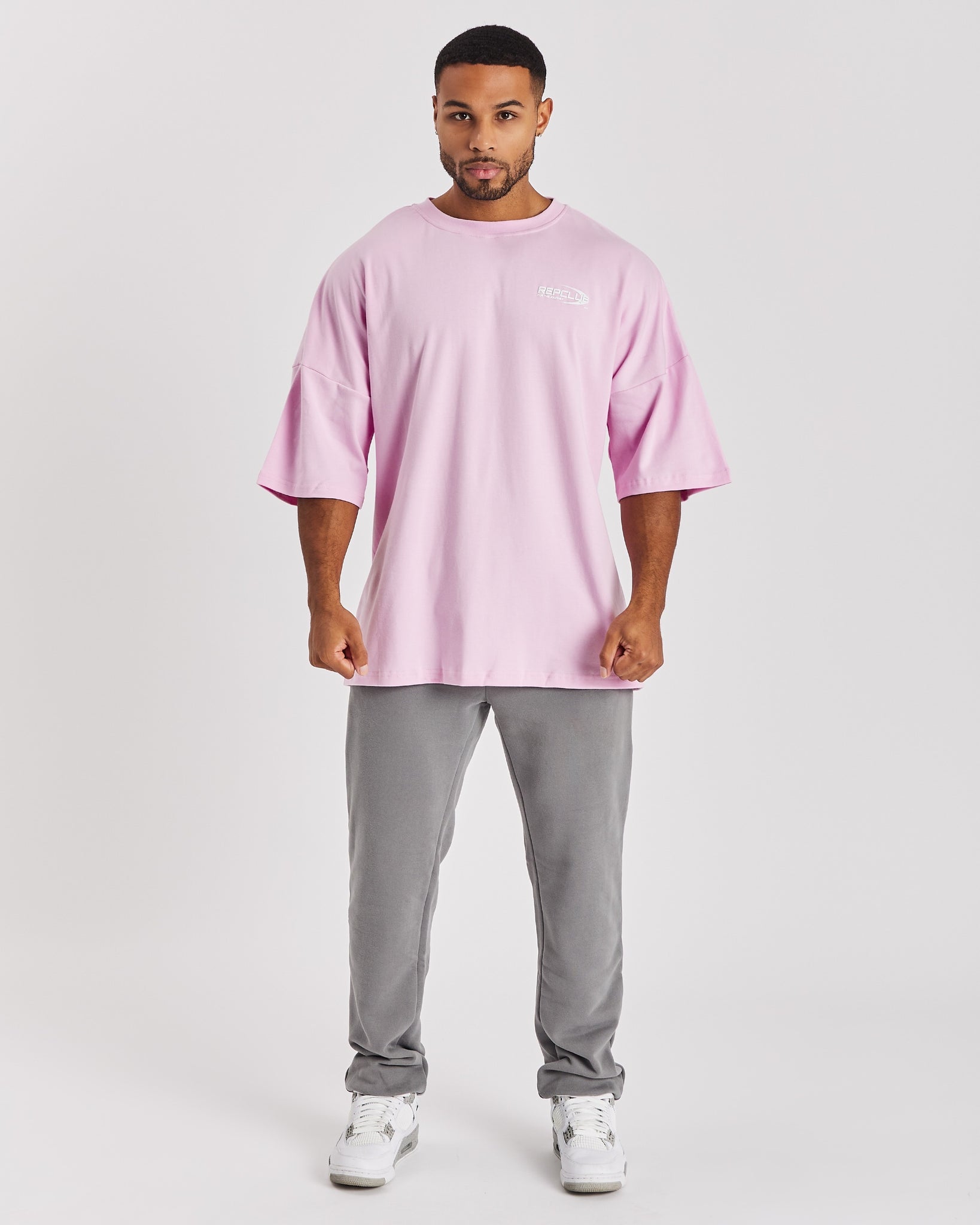 purple oversized t shirt