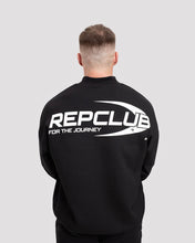 Repwear Fitness RepClub 3/4 Zip Jumper Black