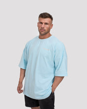 Repwear Fitness Oversized Acid Wash T-Shirt V2 Blue
