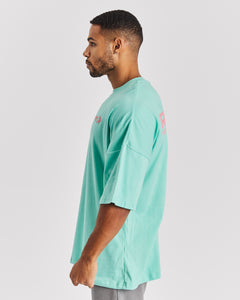 RepClub Oversized T-Shirt Teal