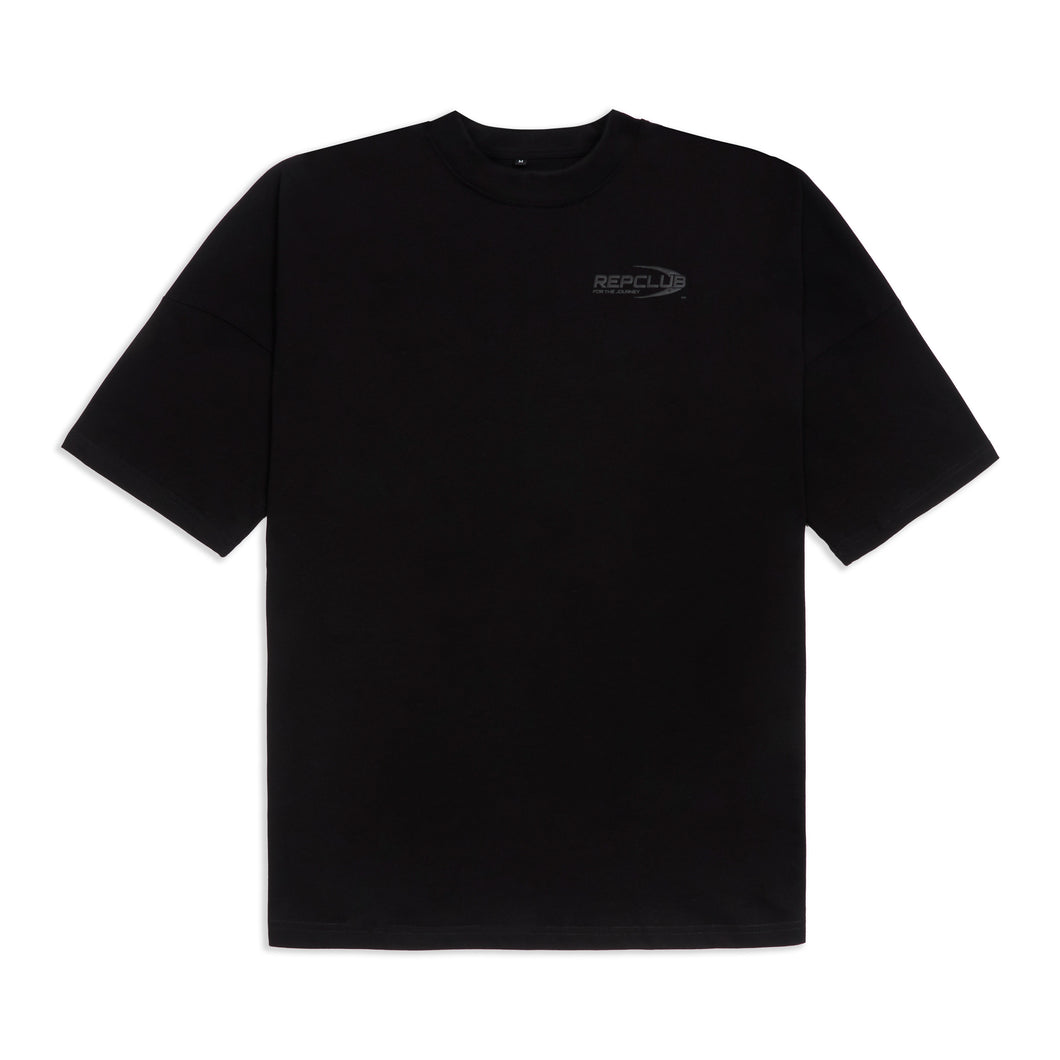 RepClub Oversized T-Shirt Black