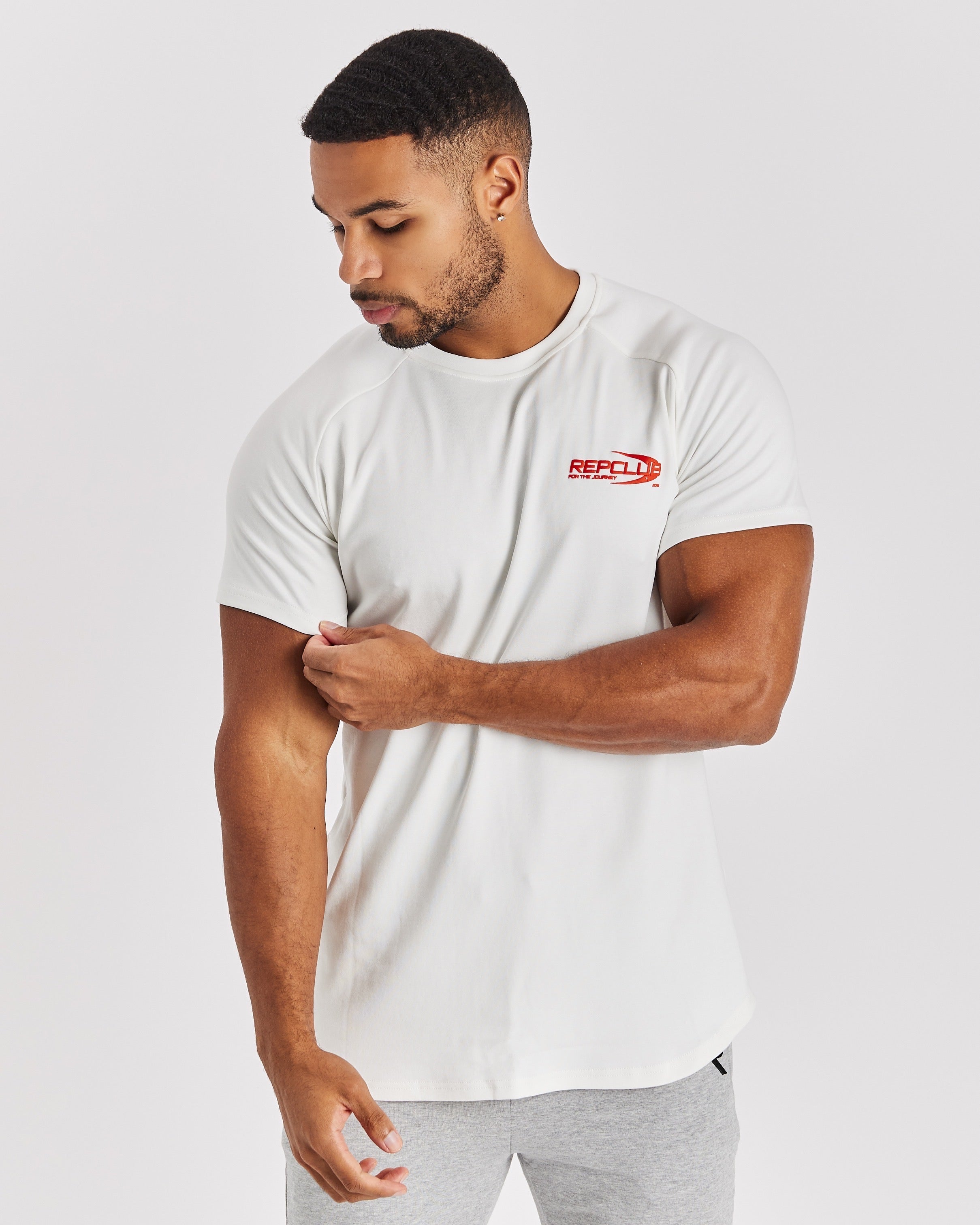 Repwear Fitness RepClub TShirt Cream