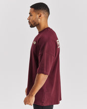 RepClub Oversized T-Shirt Maroon