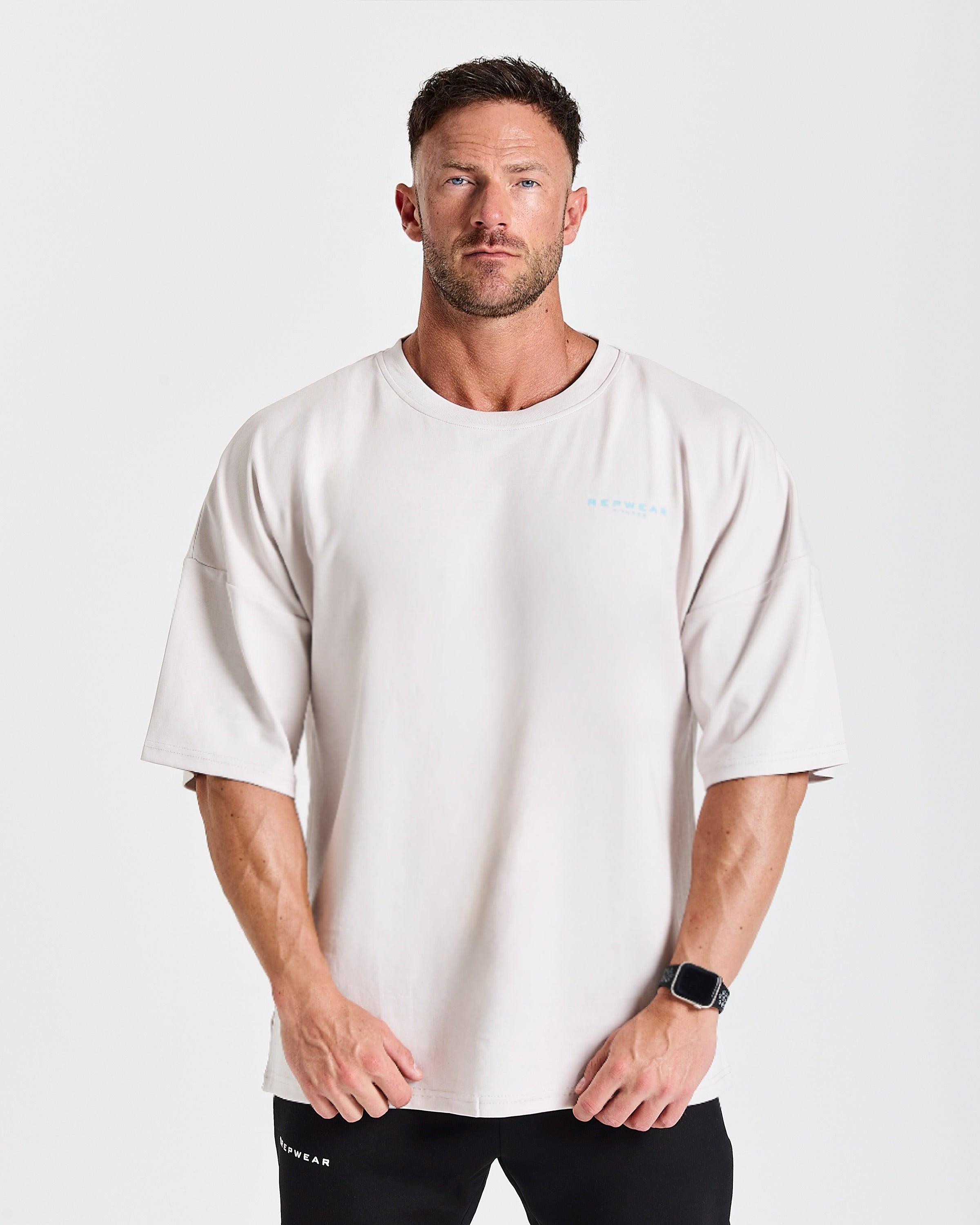 Repwear Fitness Signature V2 Oversized T-Shirt Grey