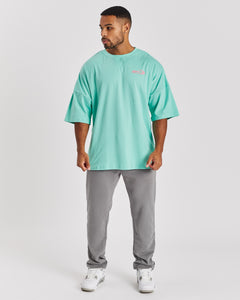 RepClub Oversized T-Shirt Teal