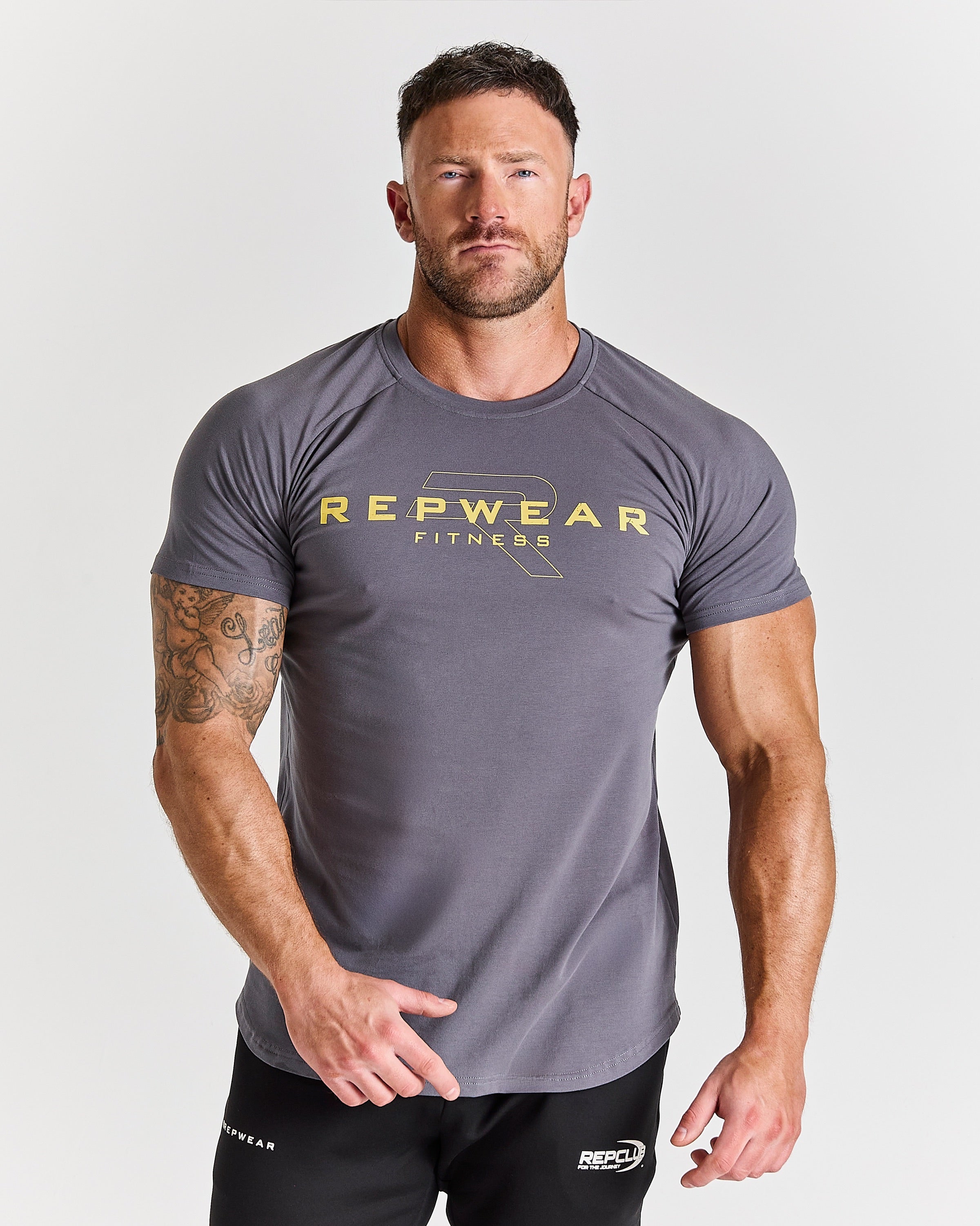 Repwear Fitness Signature V3 TShirt Grey