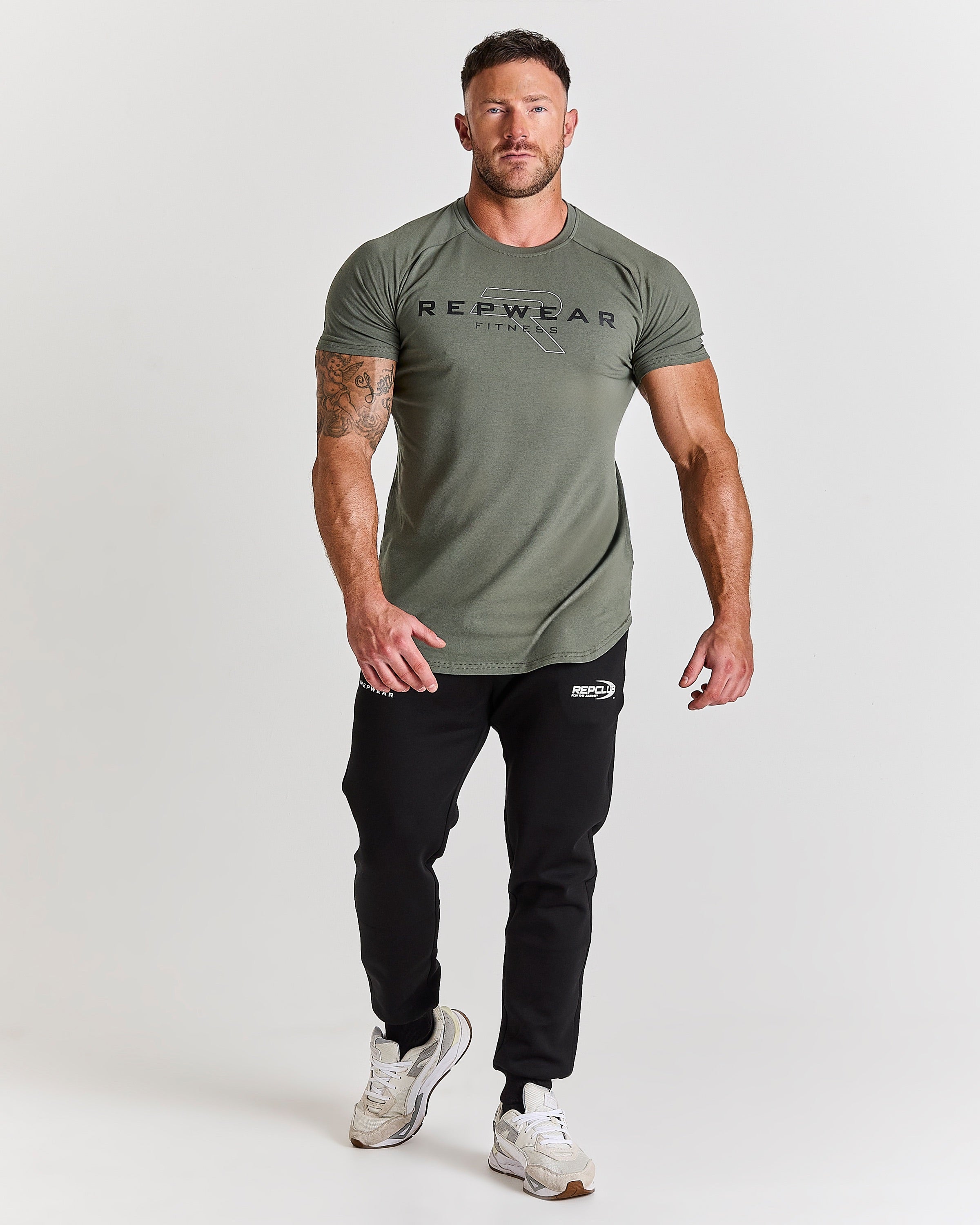 Repwear Fitness Signature V3 TShirt Khaki
