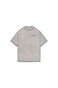 Repwear Fitness Oversized Acid Wash T-Shirt V2 Grey/Black