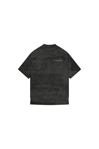 Repwear Fitness Oversized Acid Wash T-Shirt V2 Black/white