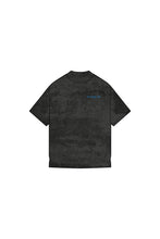 Repwear Fitness Oversized Acid Wash T-Shirt V2 Black/Blue