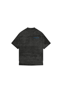 Repwear Fitness Oversized Acid Wash T-Shirt V2 Black/Blue