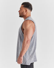 Repwear Fitness Acid Wash Sleeveless T-Shirt Grey/Pink