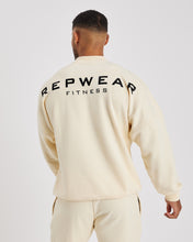 Repwear Fitness Oversized Jumper Cream