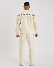 Repwear Fitness Oversized Jumper Cream